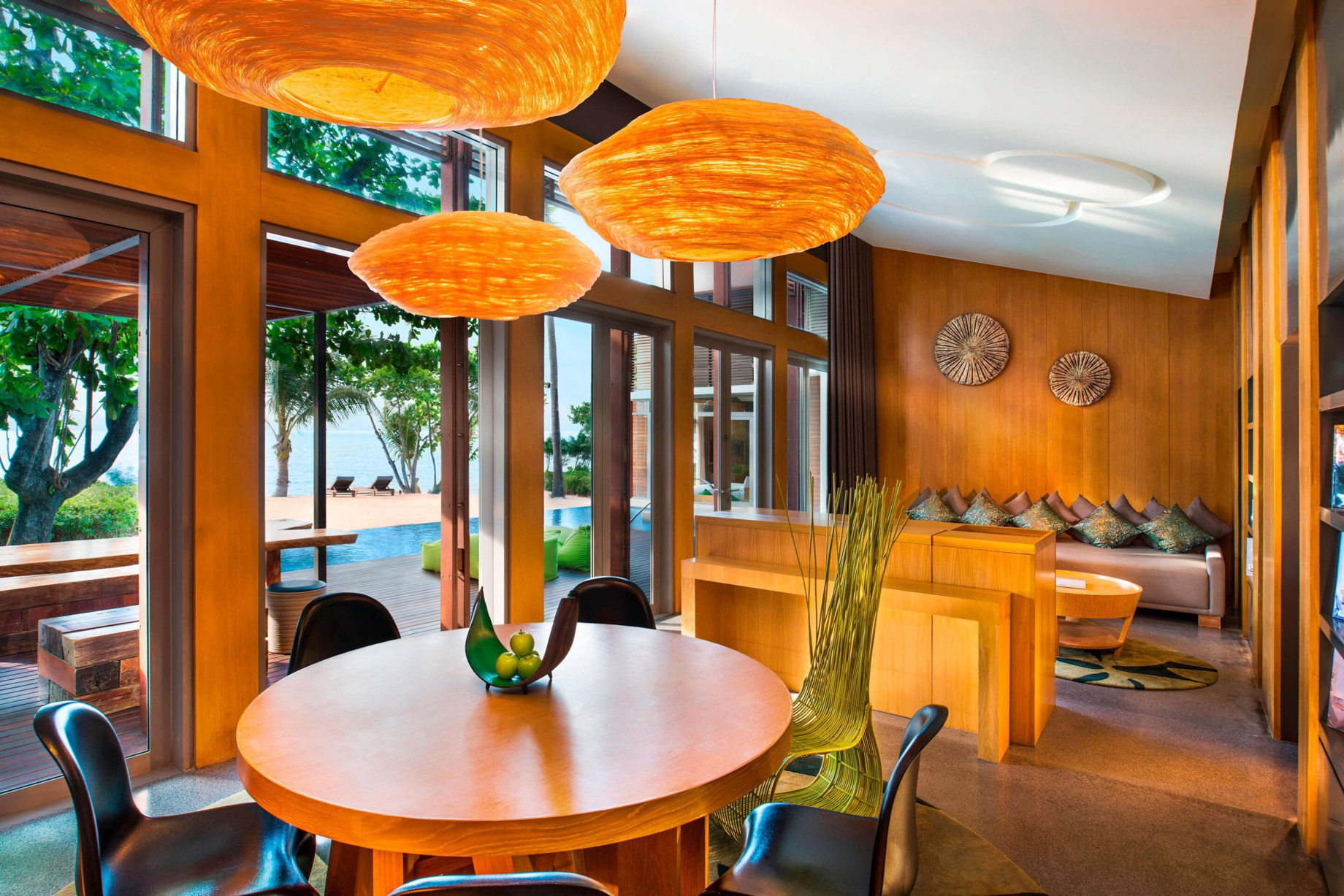 W Koh Samui Resort – Thailand – WOW Ocean Haven Villa Living Room