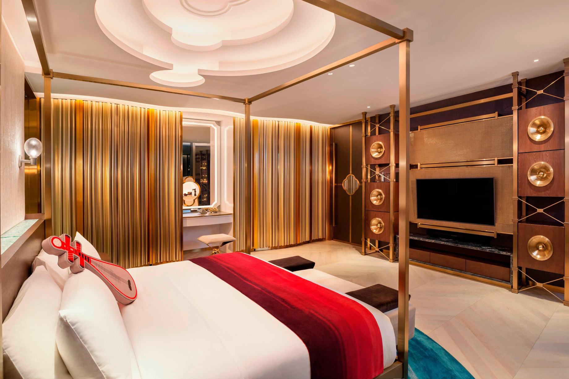 W Suzhou Hotel – Suzhou, China – WOW Suite King Bedroom