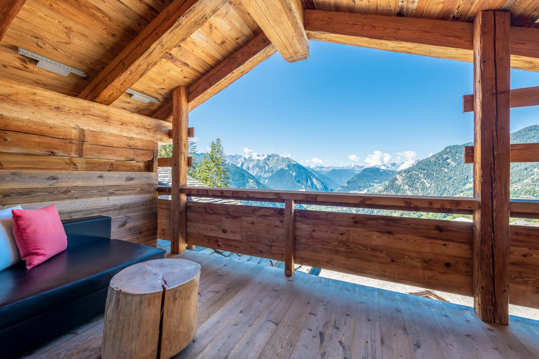 W Verbier Hotel - Verbier, Switzerland - Cool Suite Terrace View