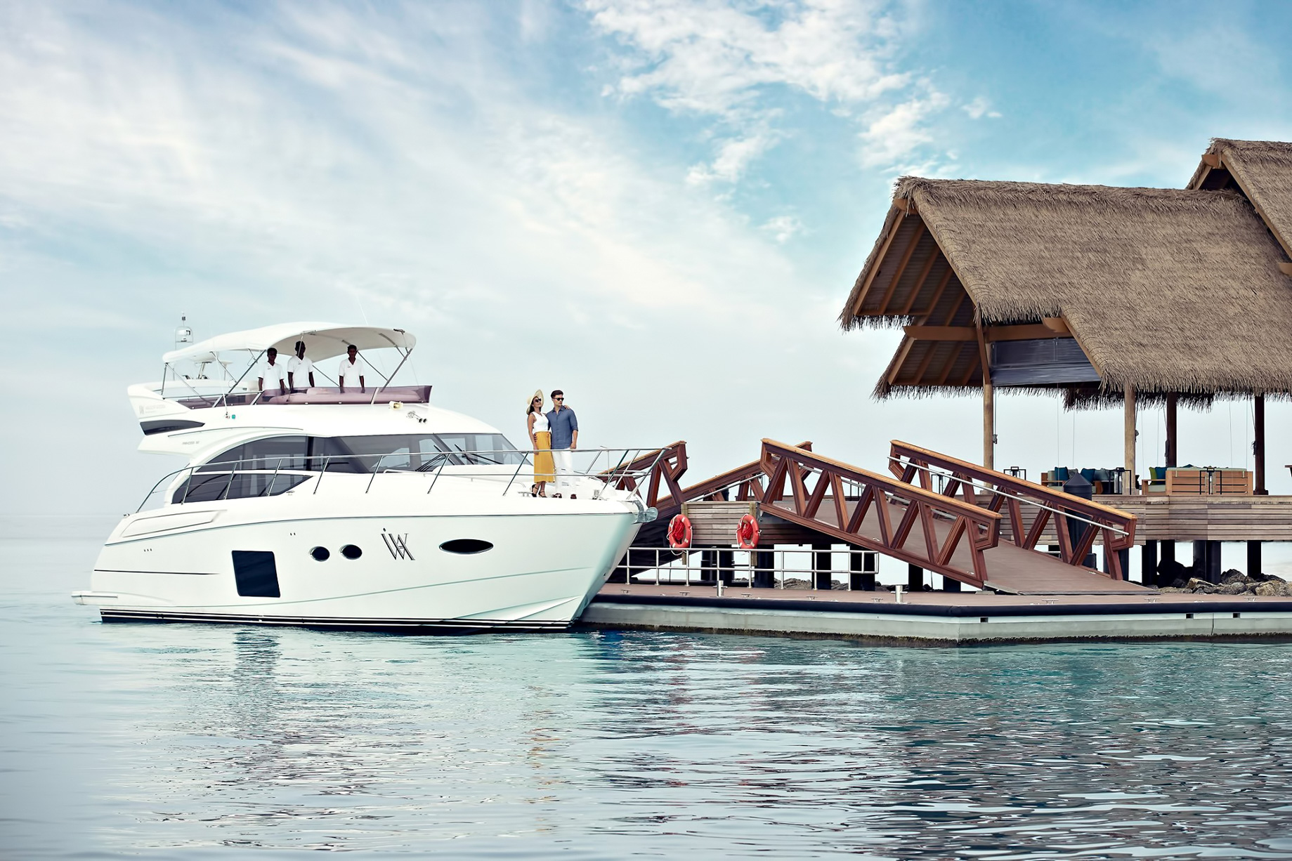 Waldorf Astoria Maldives Ithaafushi Resort – Ithaafushi Island, Maldives – Resort Private Island Yacht Dock