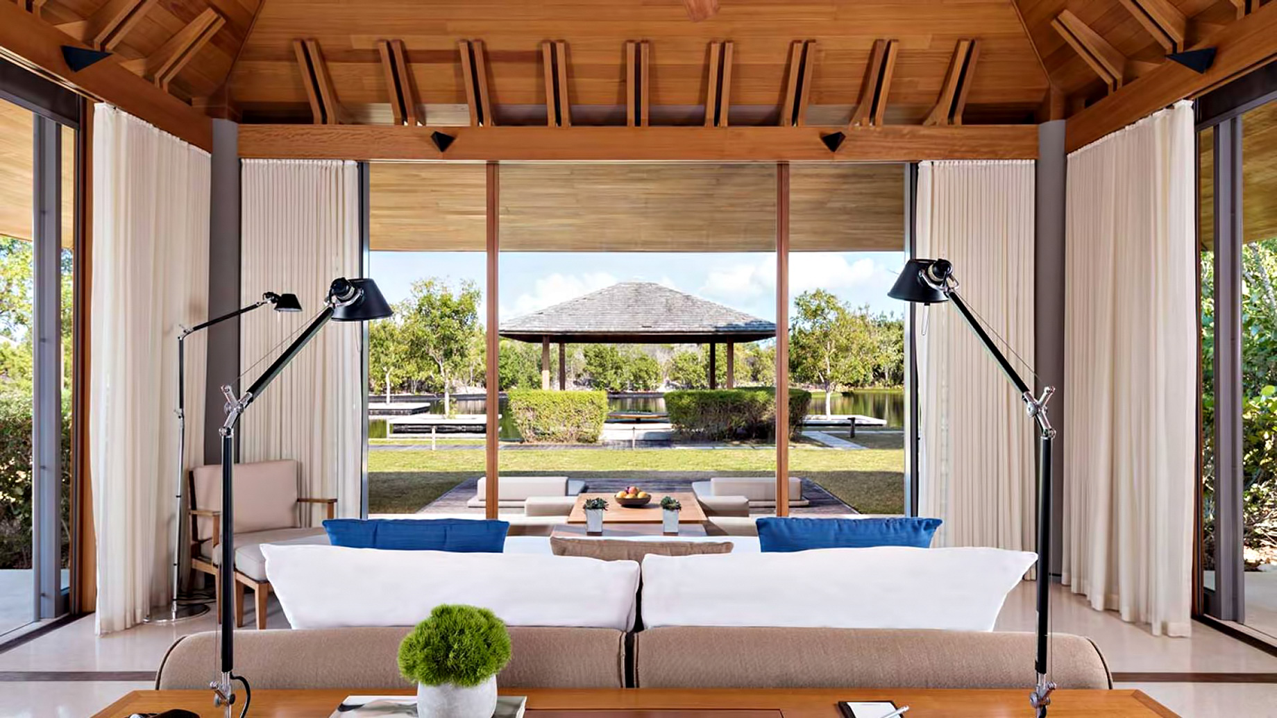 Amanyara Resort – Providenciales, Turks and Caicos Islands – 4 Bedroom Tranquility Villa Bedroom View