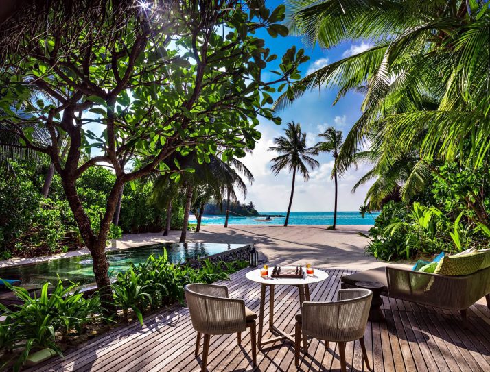 One&Only Reethi Rah Resort - North Male Atoll, Maldives - Beachront Villa Residence Pool View