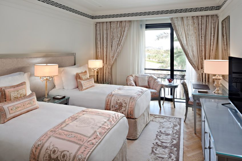 Palazzo Versace Dubai Hotel - Jaddaf Waterfront, Dubai, UAE - 3 Bedroom Residence Twin Bedroom