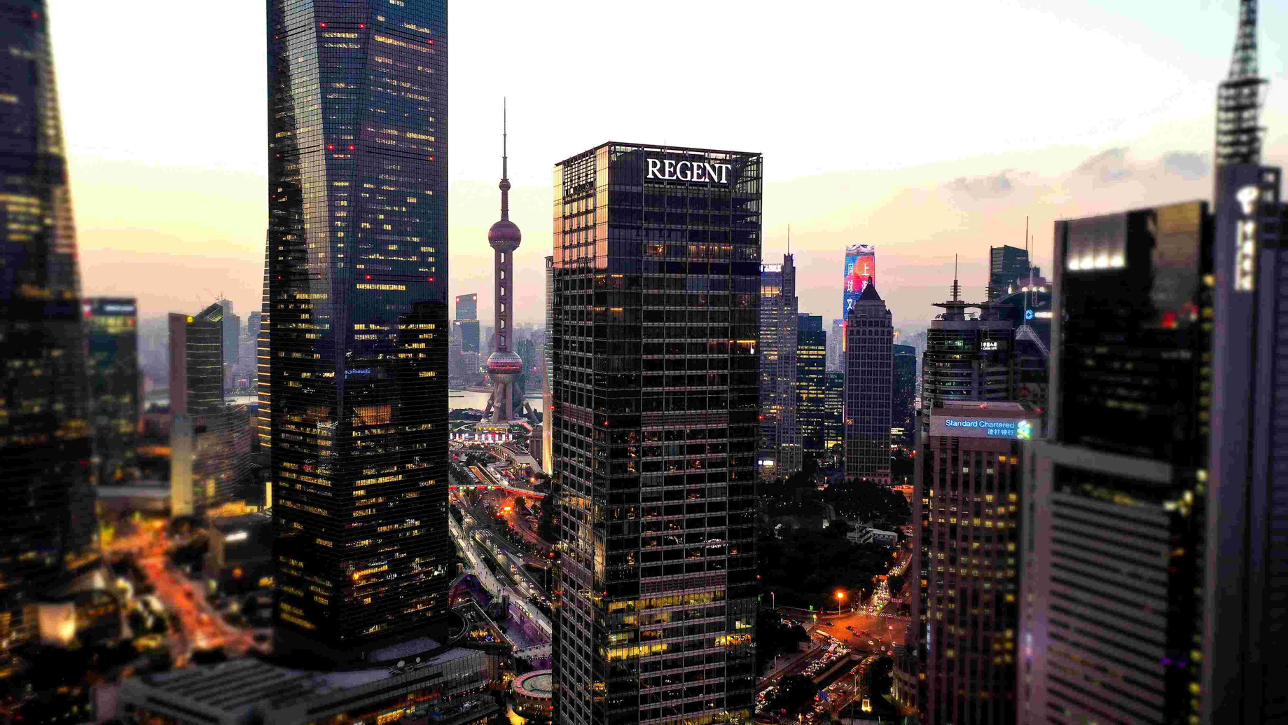 Regent Shanghai Pudong Hotel – Shanghai, China – Hotel Tower