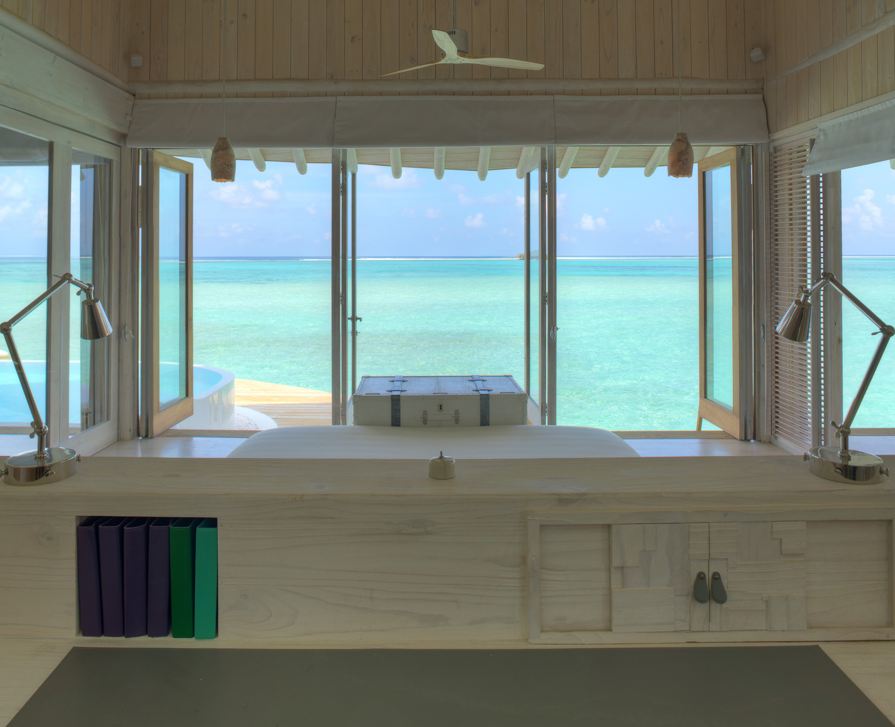 Soneva Jani Resort – Noonu Atoll, Medhufaru, Maldives – 2 Bedroom Water Retreat Villa Bedroom View