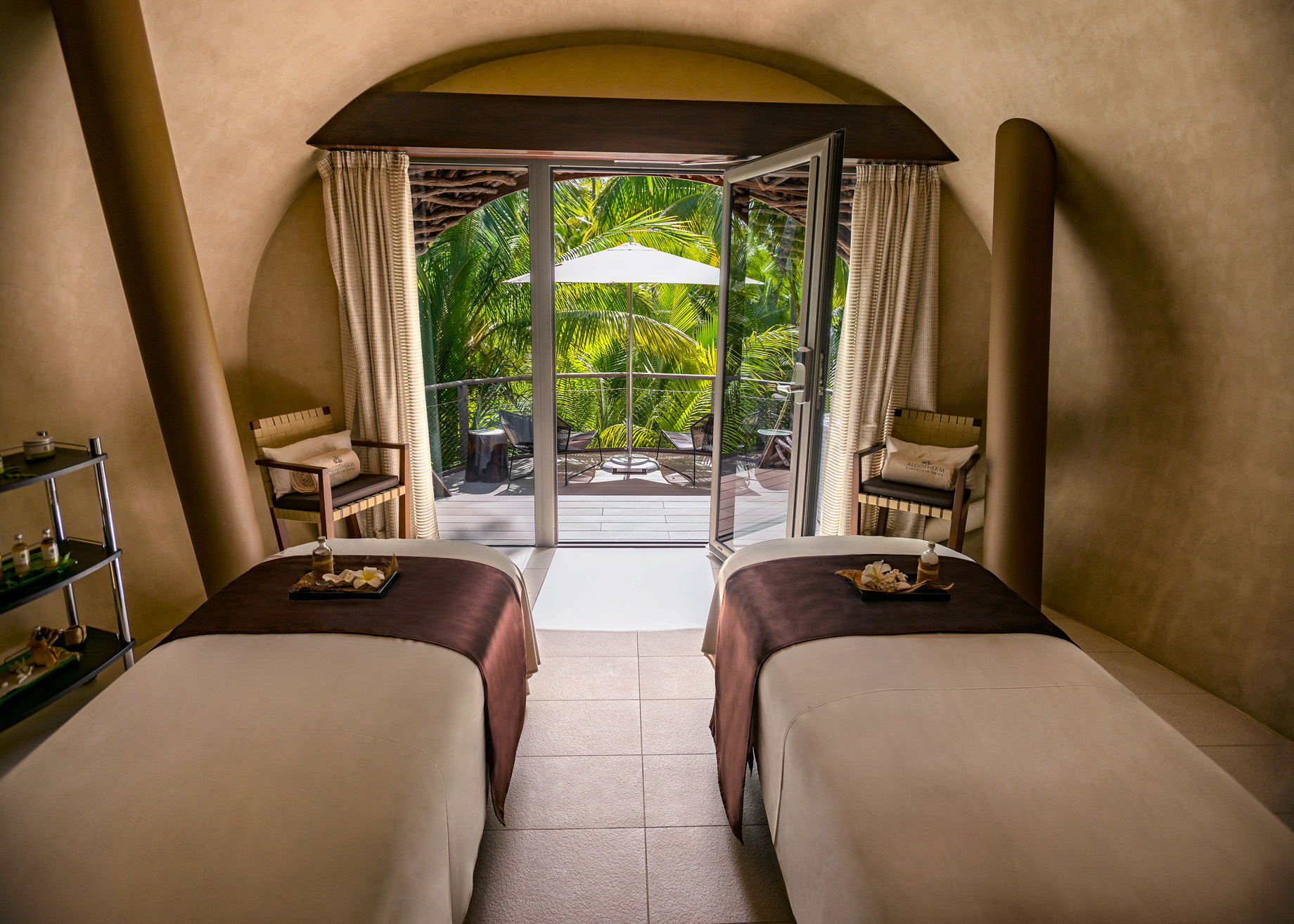 The Brando Resort – Tetiaroa Private Island, French Polynesia – Spa Treatment Room Deck View