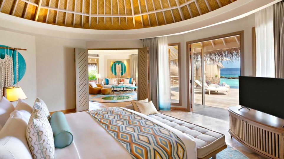The Nautilus Maldives Resort - Thiladhoo Island, Maldives - Ocean Residence Master Bedroom