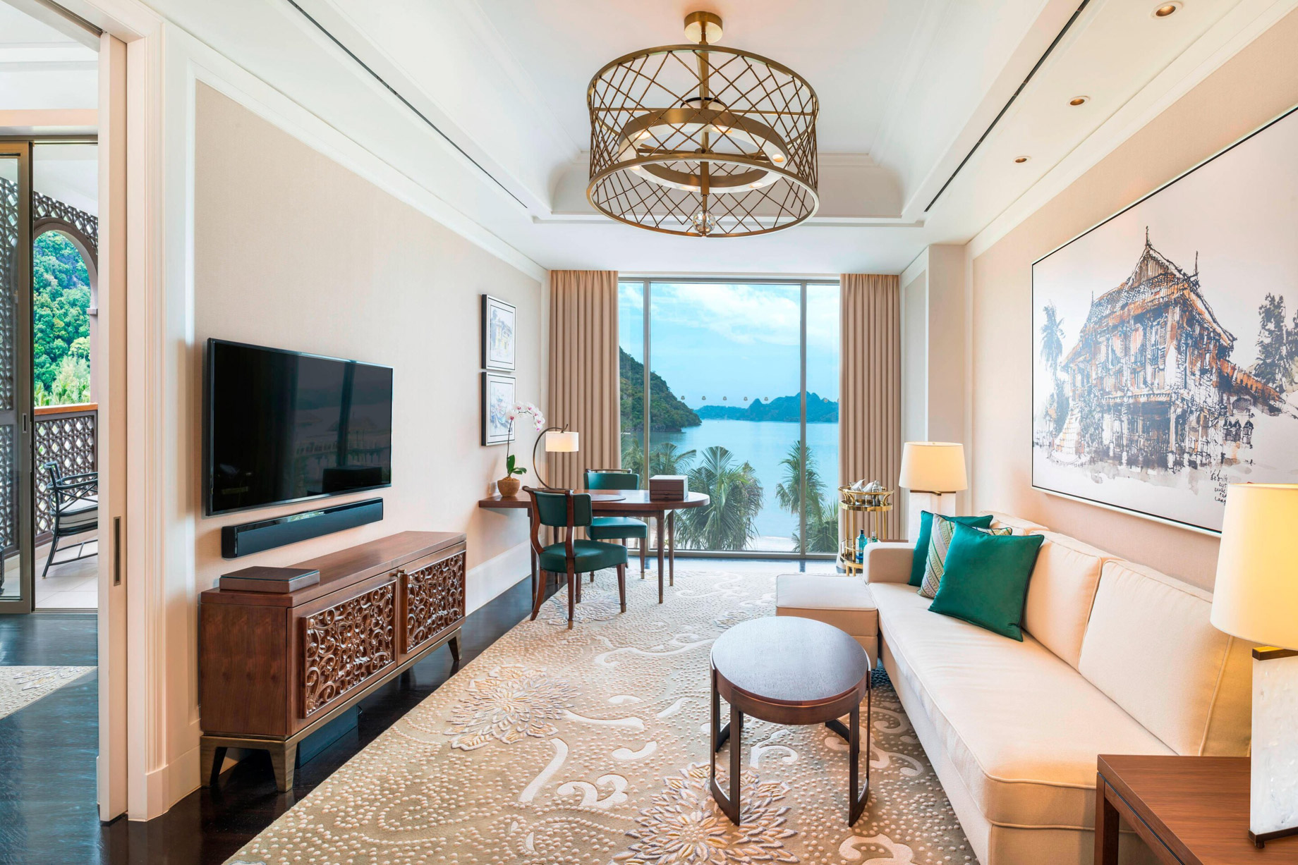 The St. Regis Langkawi Resort - Langkawi, Malaysia - St Regis Suite Living Room