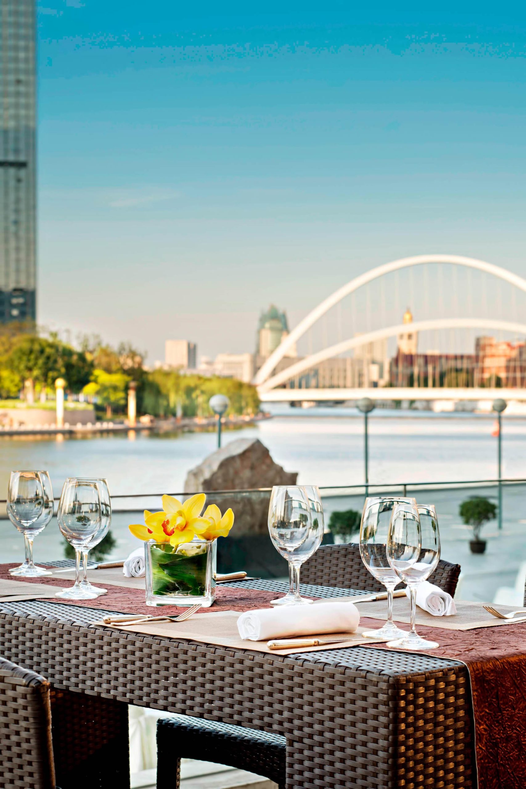 The St. Regis Tianjin Hotel – Tianjin, China – Restaurant Terrace