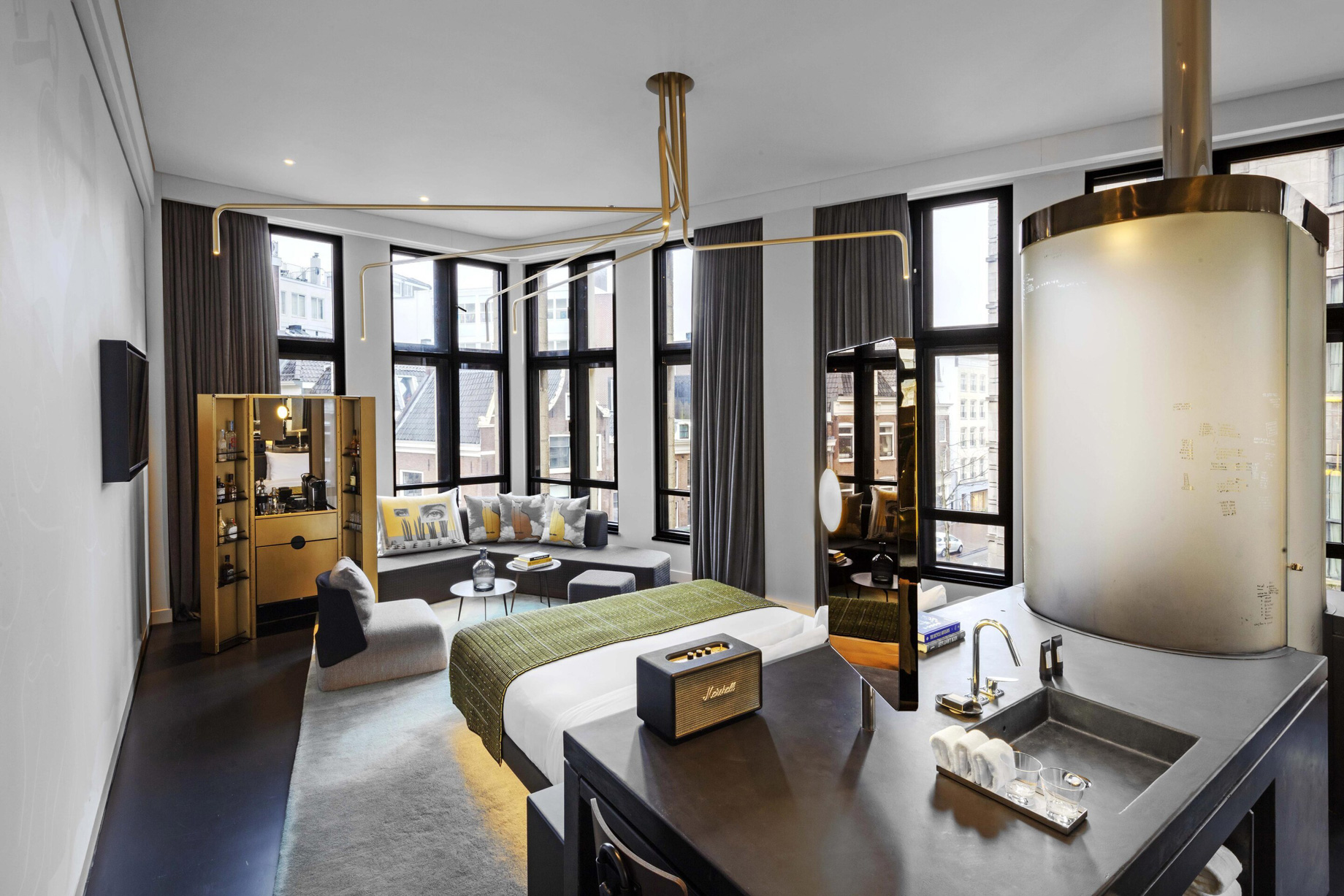 W Amsterdam Hotel – Amsterdam, Netherlands – Studio Bank Suite View