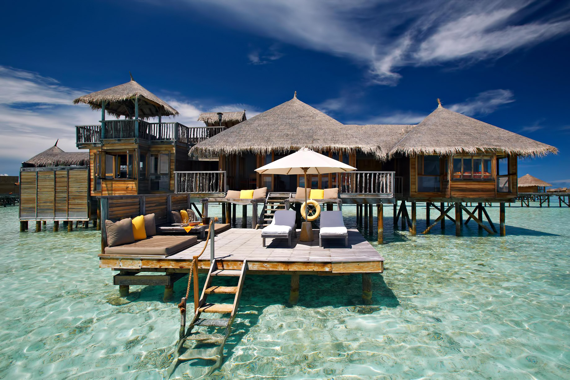 Gili Lankanfushi Resort – North Male Atoll, Maldives – Overwater Villa Ocean View Deck