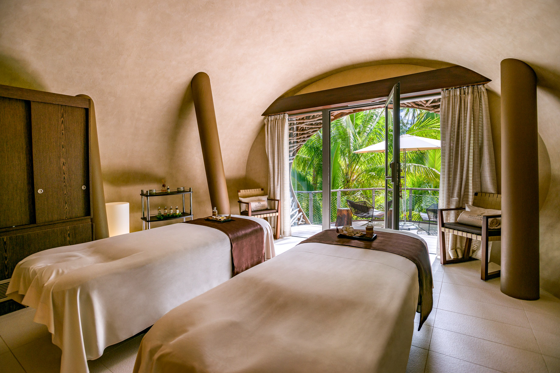 The Brando Resort – Tetiaroa Private Island, French Polynesia – Spa Treatment Room Deck View