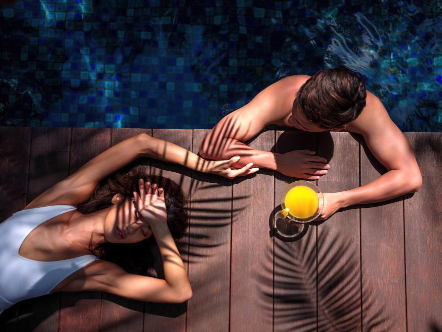 The St. Regis Bali Resort - Bali, Indonesia - Lagoon Pool Sun Deck