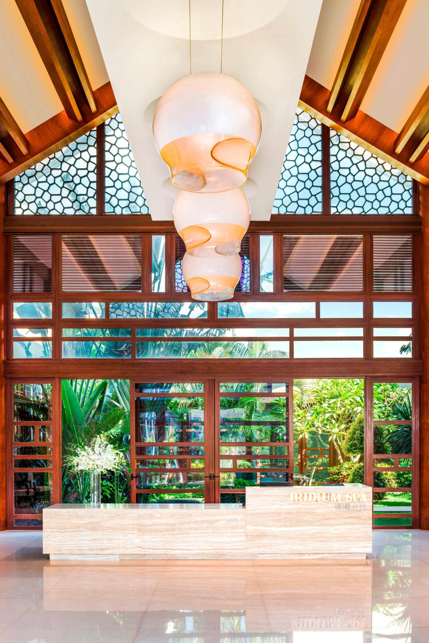 The St. Regis Sanya Yalong Bay Resort – Hainan, China – Iridium Spa Reception Desk