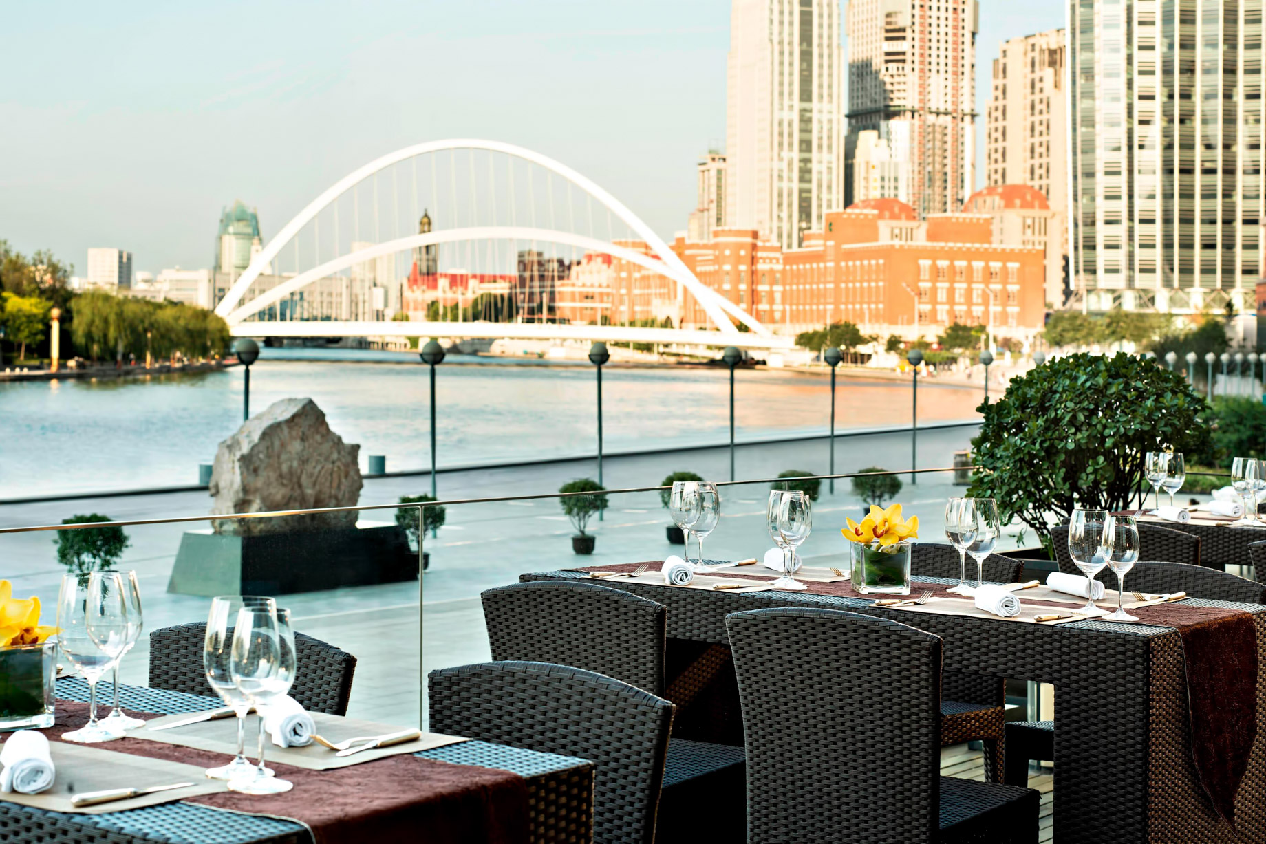 The St. Regis Tianjin Hotel – Tianjin, China – Restaurant Terrace