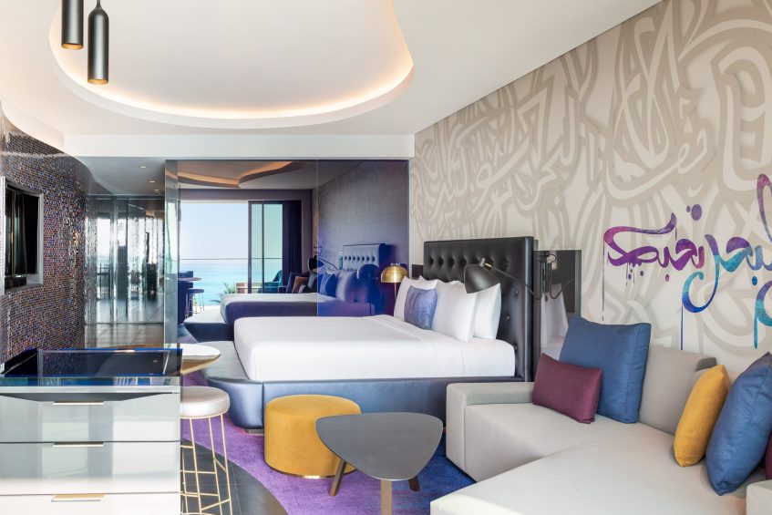 W Dubai The Palm Resort - Dubai, UAE - King Fabulous Guest Room