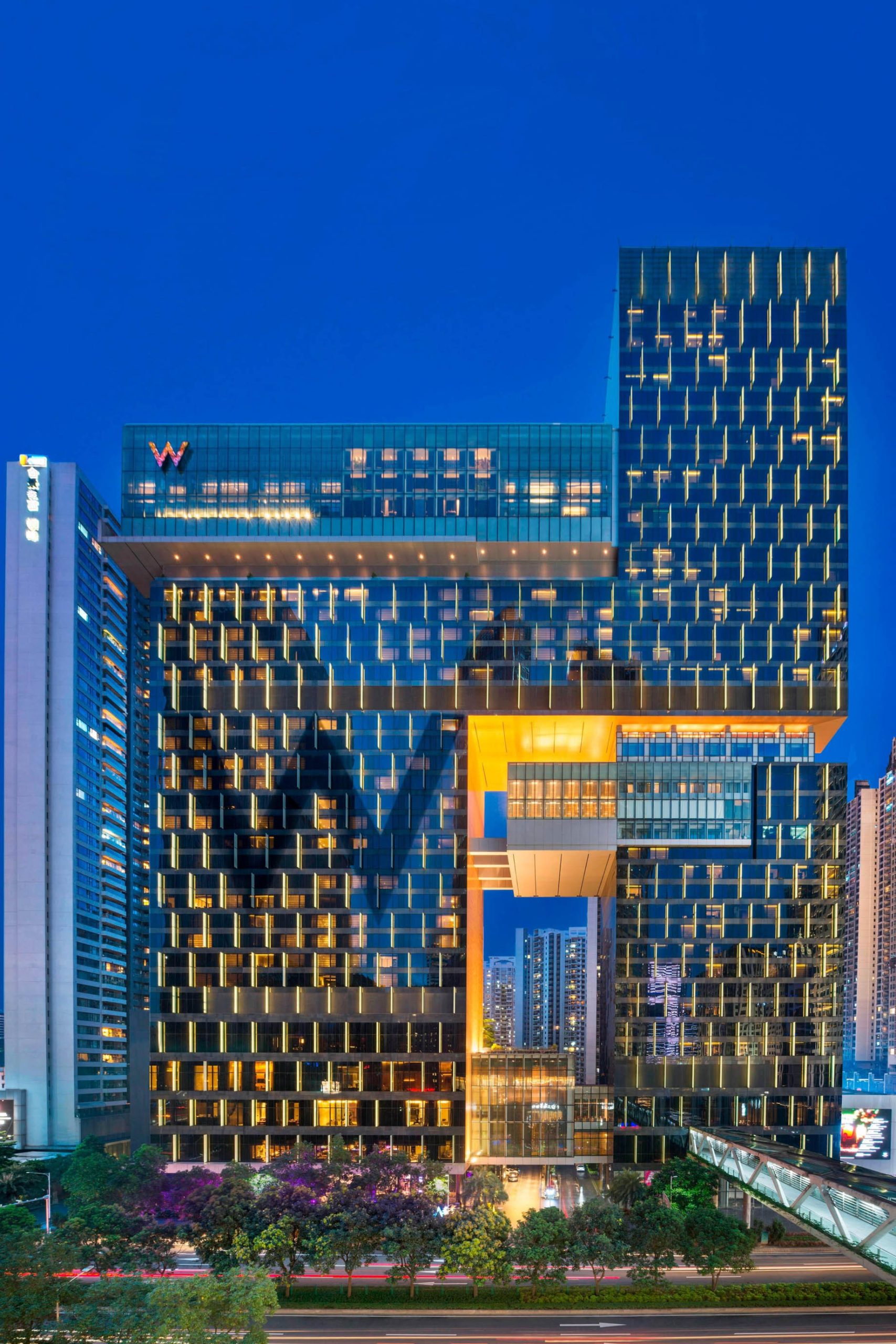 W Guangzhou Hotel – Tianhe District, Guangzhou, China – W Hotel Exterior