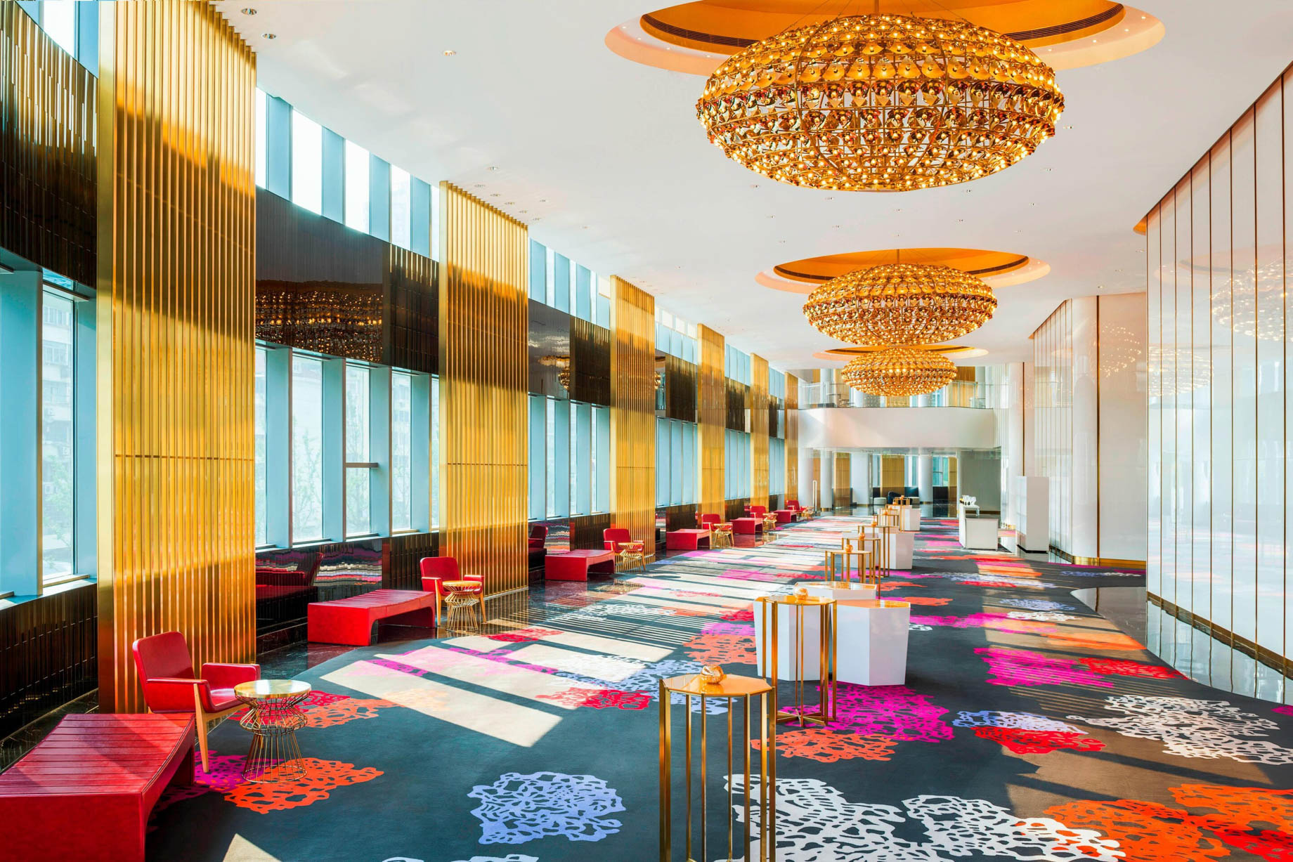 W Shanghai The Bund Hotel – Shanghai, China – Great Room Foyer