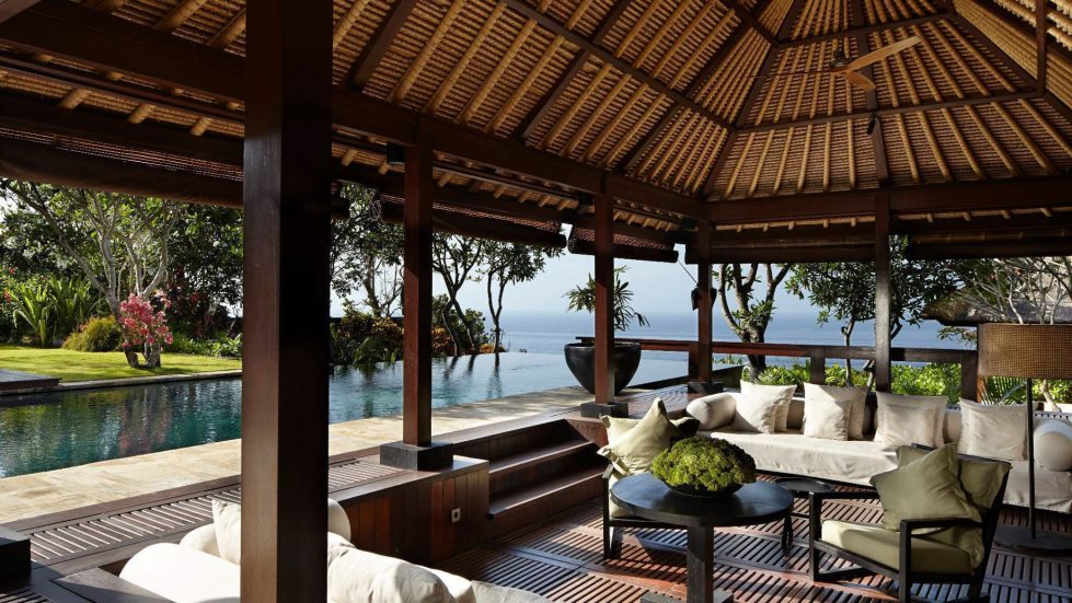Bvlgari Resort Bali - Uluwatu, Bali, Indonesia - The Bvlgari Villa Ocean View Pool Lounge