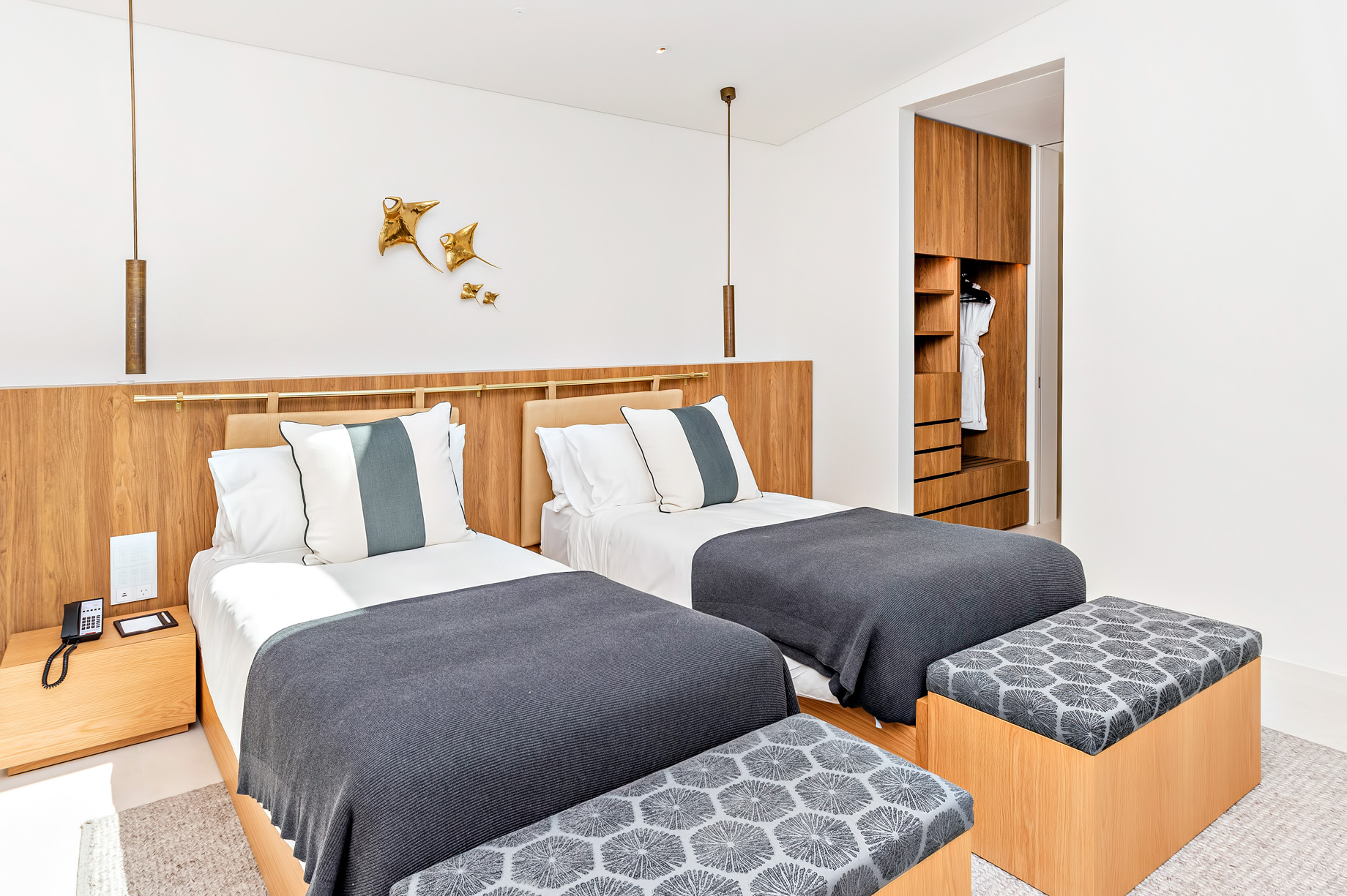 InterContinental Hayman Island Resort – Whitsunday Islands, Australia – Hayman Beach House Bedroom Twin