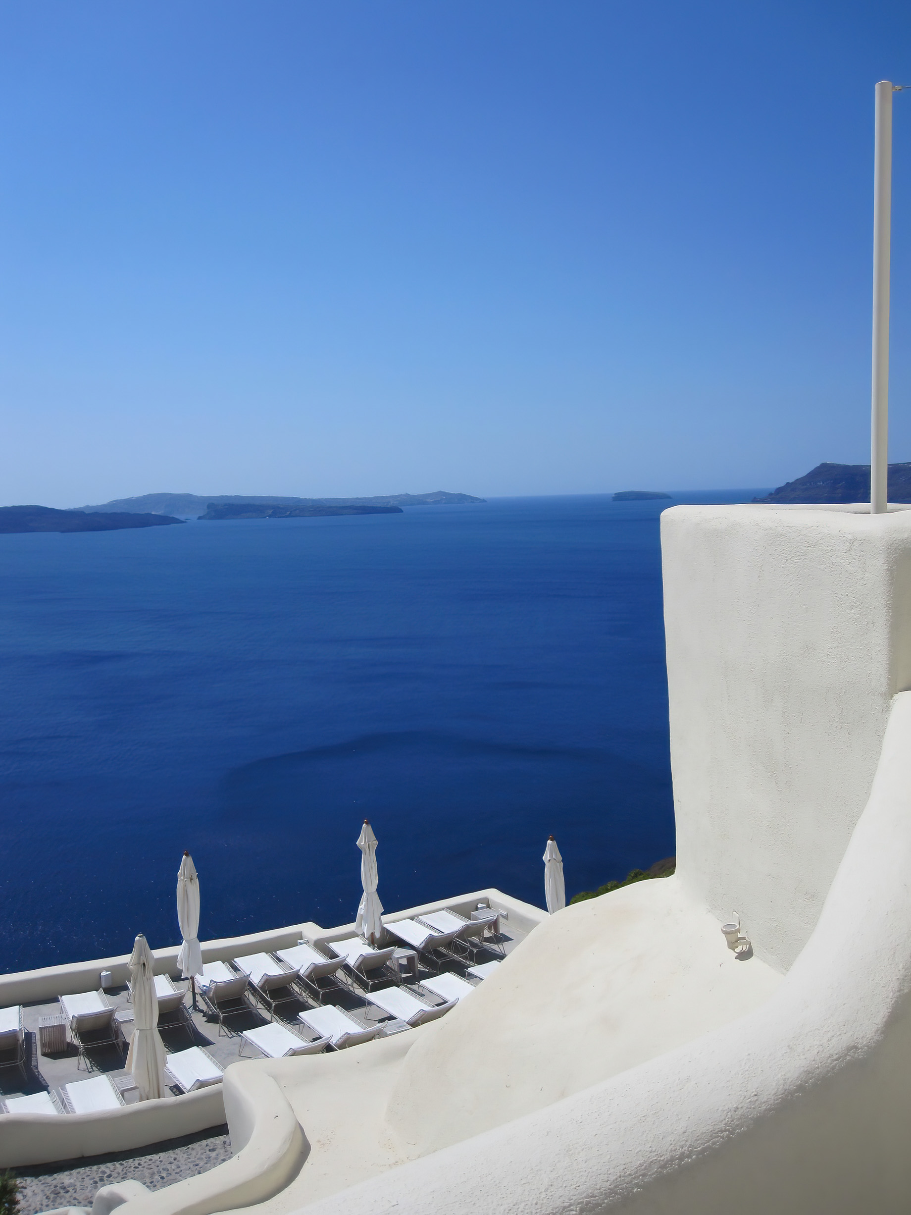 Mystique Hotel Santorini – Oia, Santorini Island, Greece – Mystique Ocean View Pool Deck