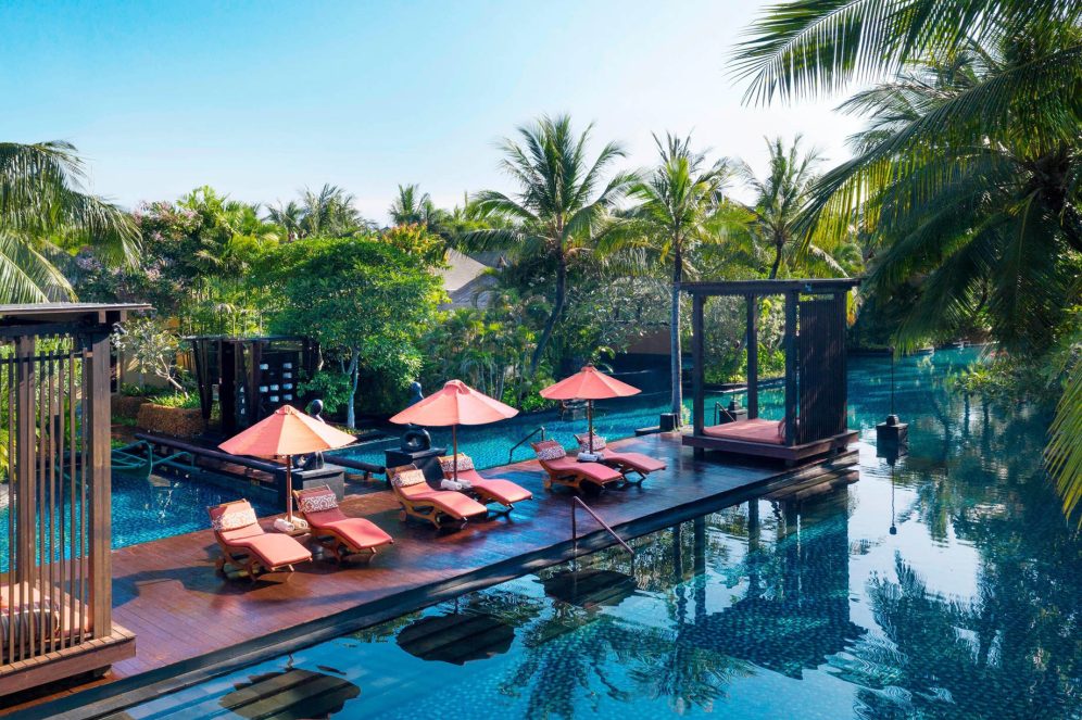 The St. Regis Bali Resort - Bali, Indonesia - Swimmable Lagoon Pool Deck