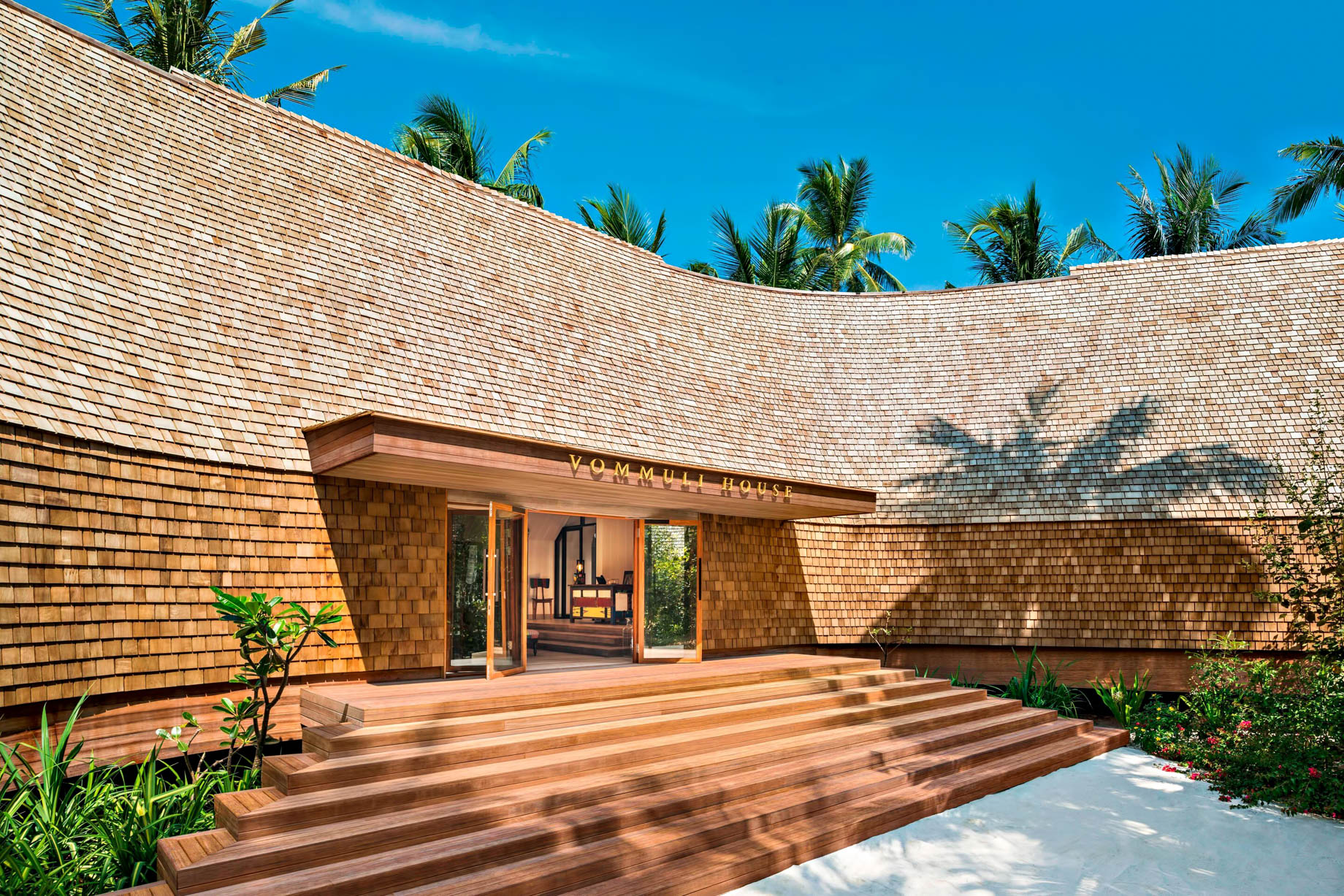 The St. Regis Maldives Vommuli Resort – Dhaalu Atoll, Maldives – Vommuli House Entrance