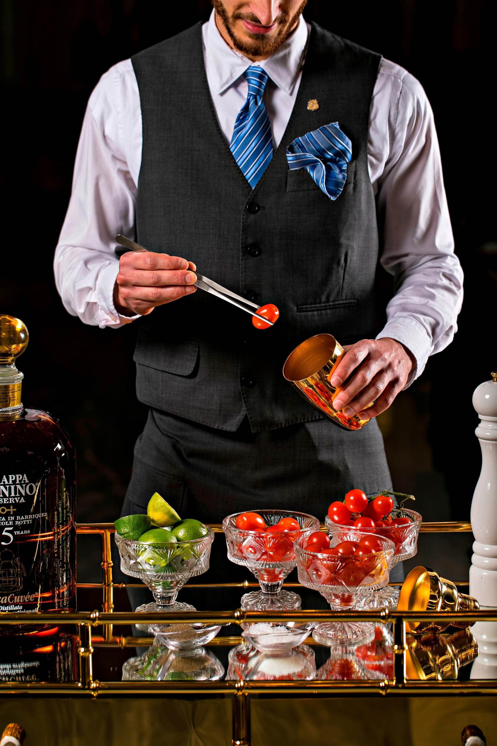The St. Regis Rome Hotel – Rome, Italy – Lumen, Cocktails and Cuisine Cocktail Preparation