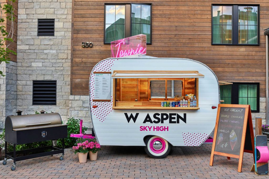 W Aspen Hotel - Aspen, CO, USA - Townie Truck