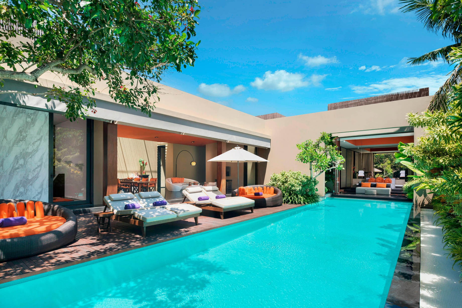 W Bali Seminyak Resort – Seminyak, Indonesia – Extreme WOW 3 Bedroom Villa Master Bedroom
