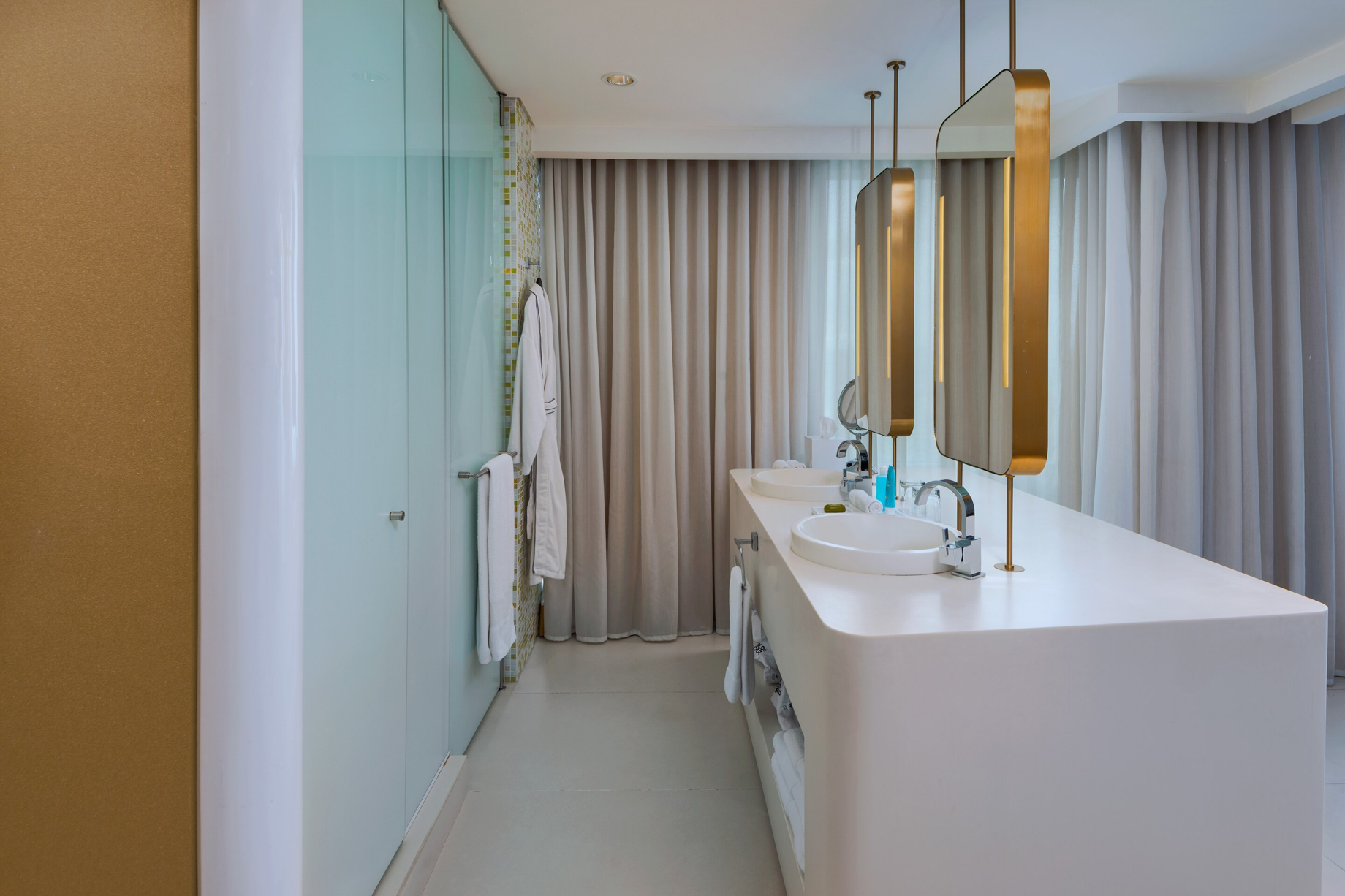W Bogota Hotel – Bogota, Colombia – Cool Corner Suite Bathroom