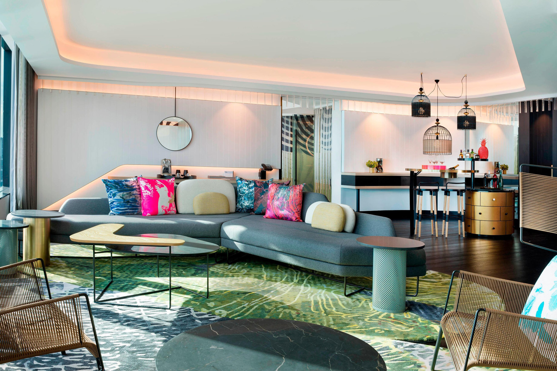 W Brisbane Hotel – Brisbane, Australia – WOW Suite Living Area