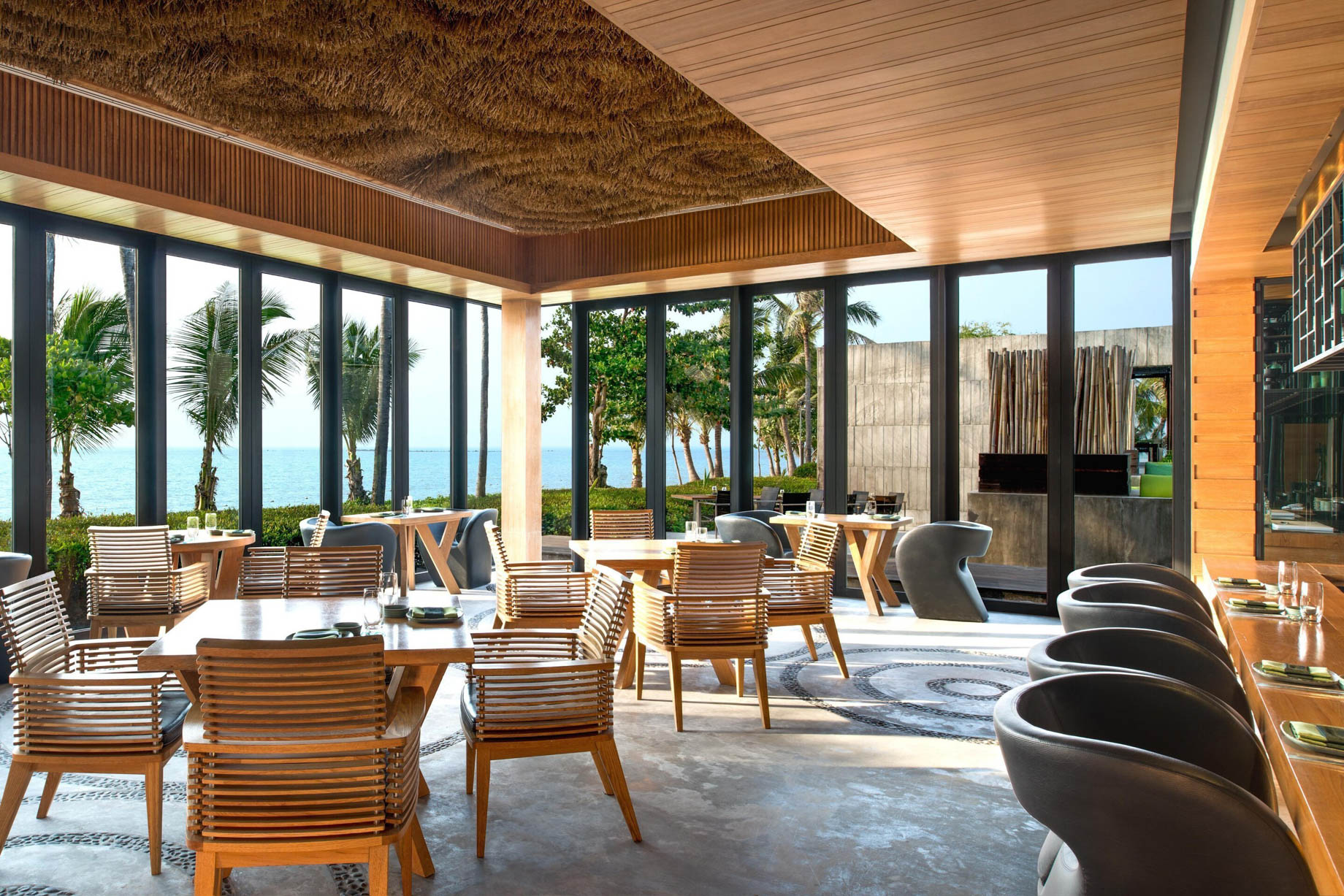 W Koh Samui Resort – Thailand- Namu Restaurant Interior