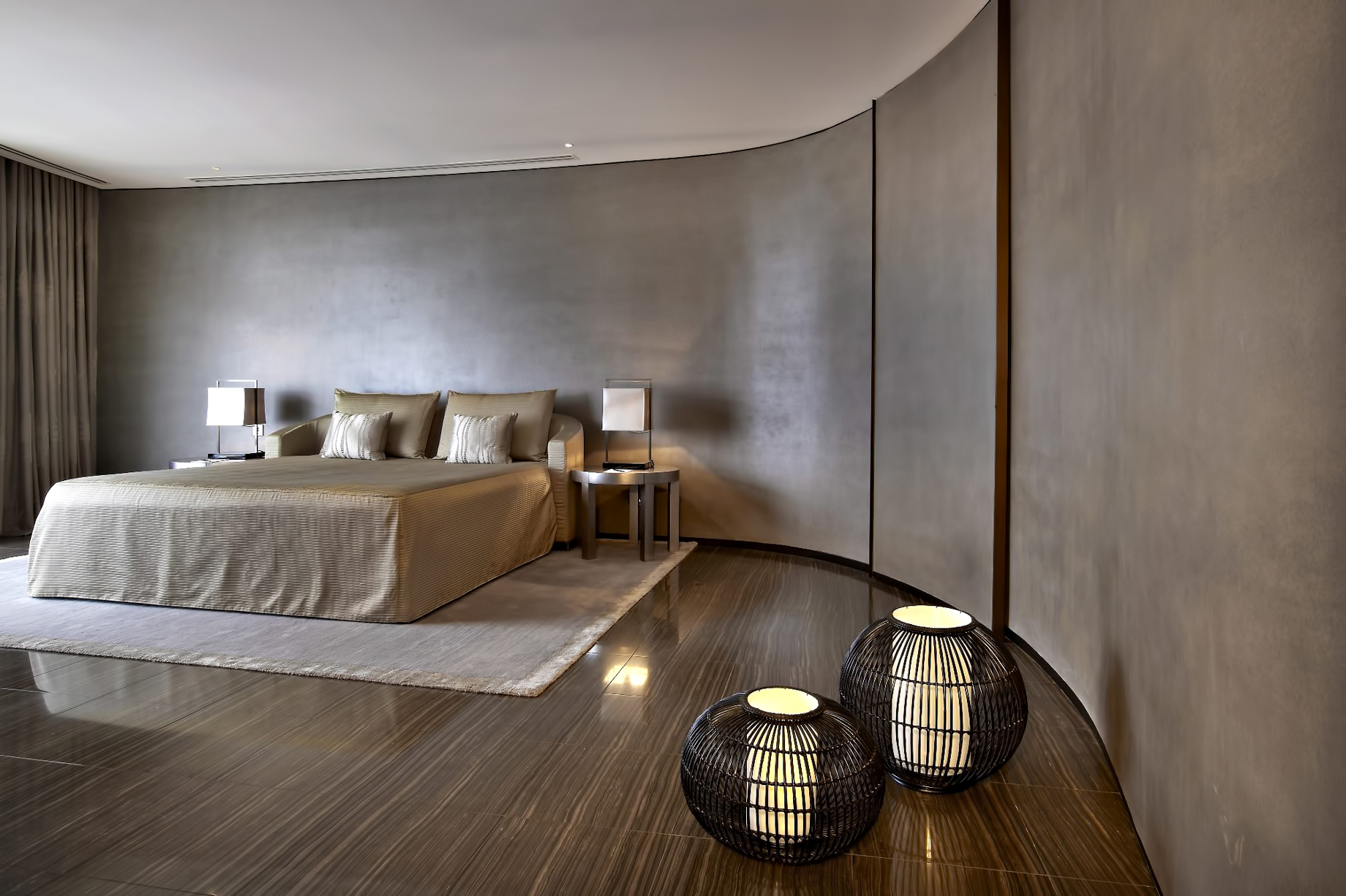 Armani Hotel Dubai – Burj Khalifa, Dubai, UAE – Armani Suite Bedroom