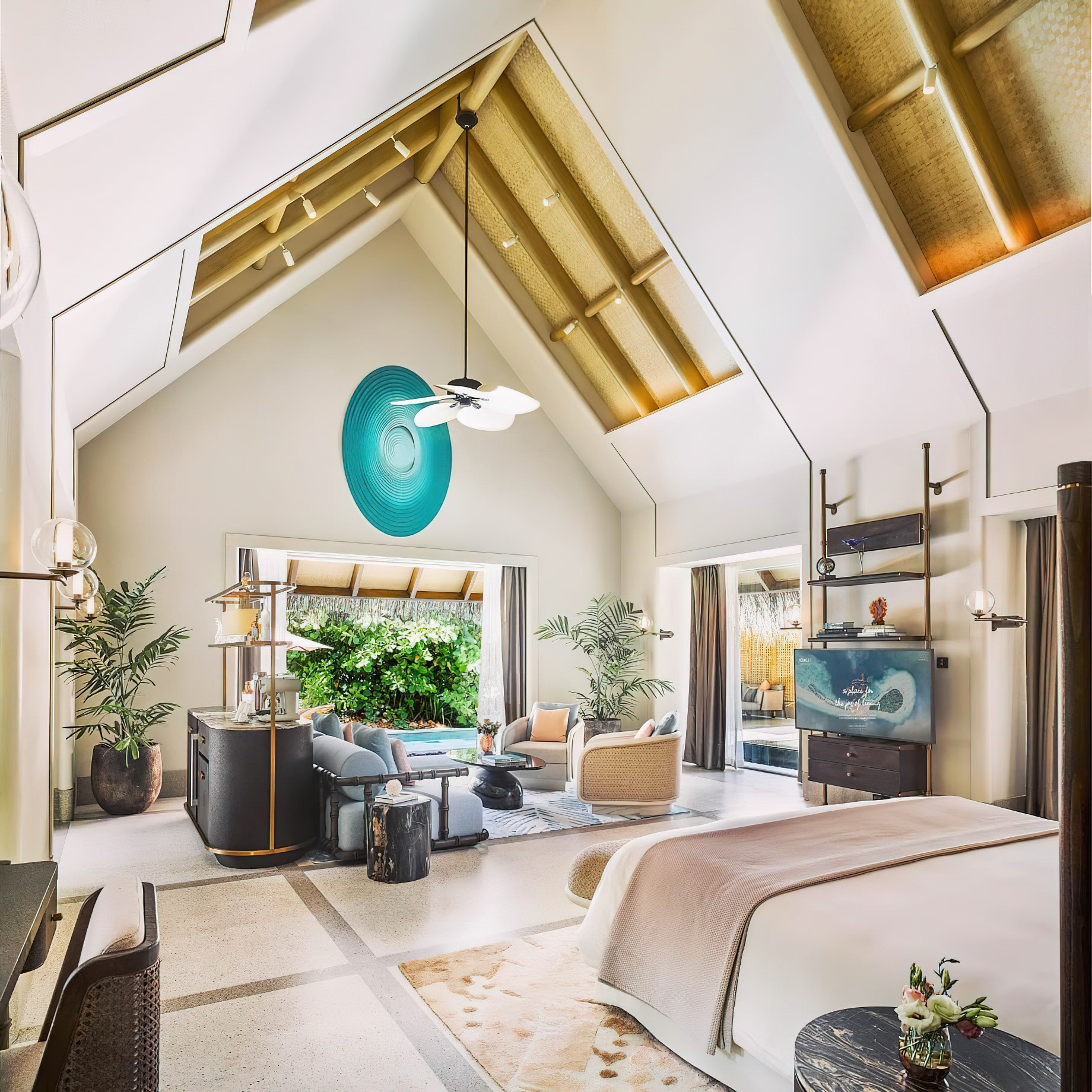 JOALI Maldives Resort - Muravandhoo Island, Maldives - Beachfront Villa Master Bedroom