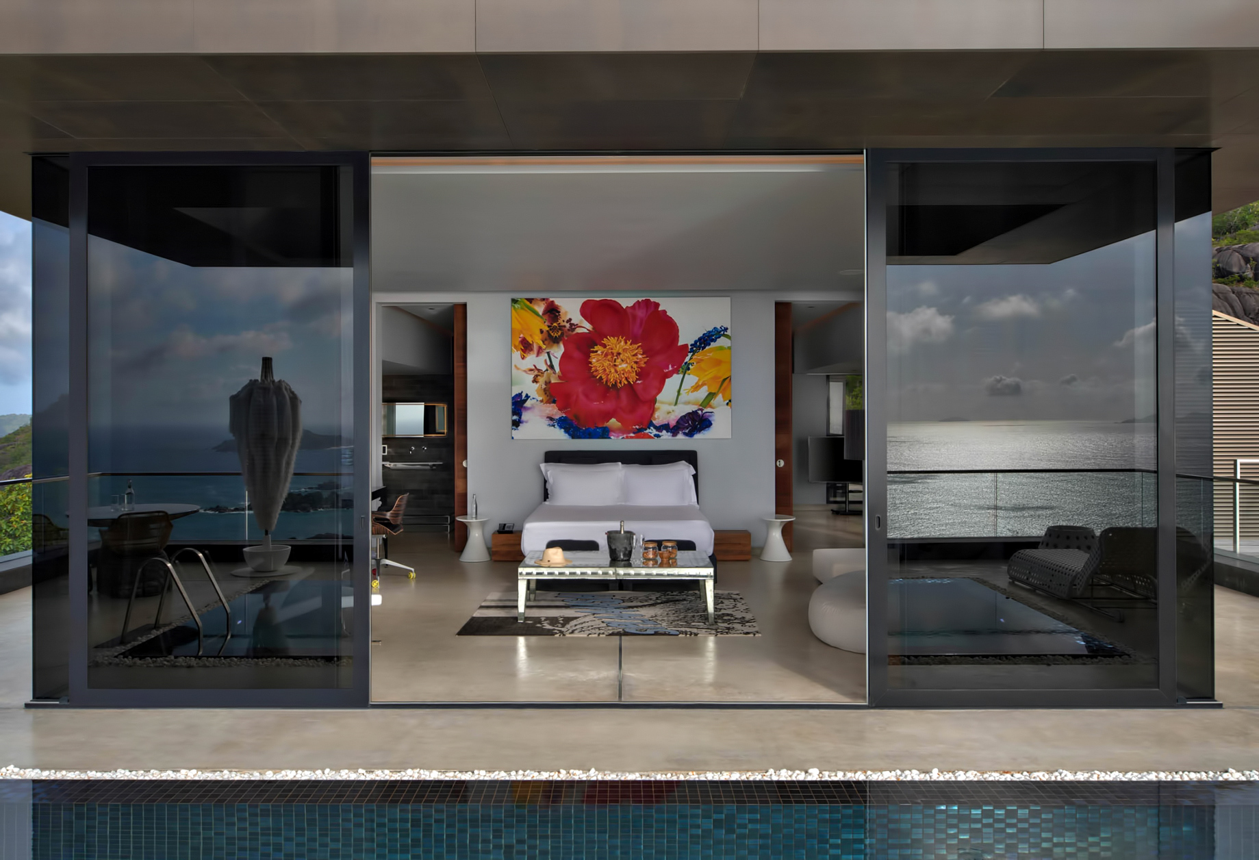 Six Senses Zil Pasyon Resort – Felicite Island, Seychelles – Private Four Bedroom Residence Master Bedroom
