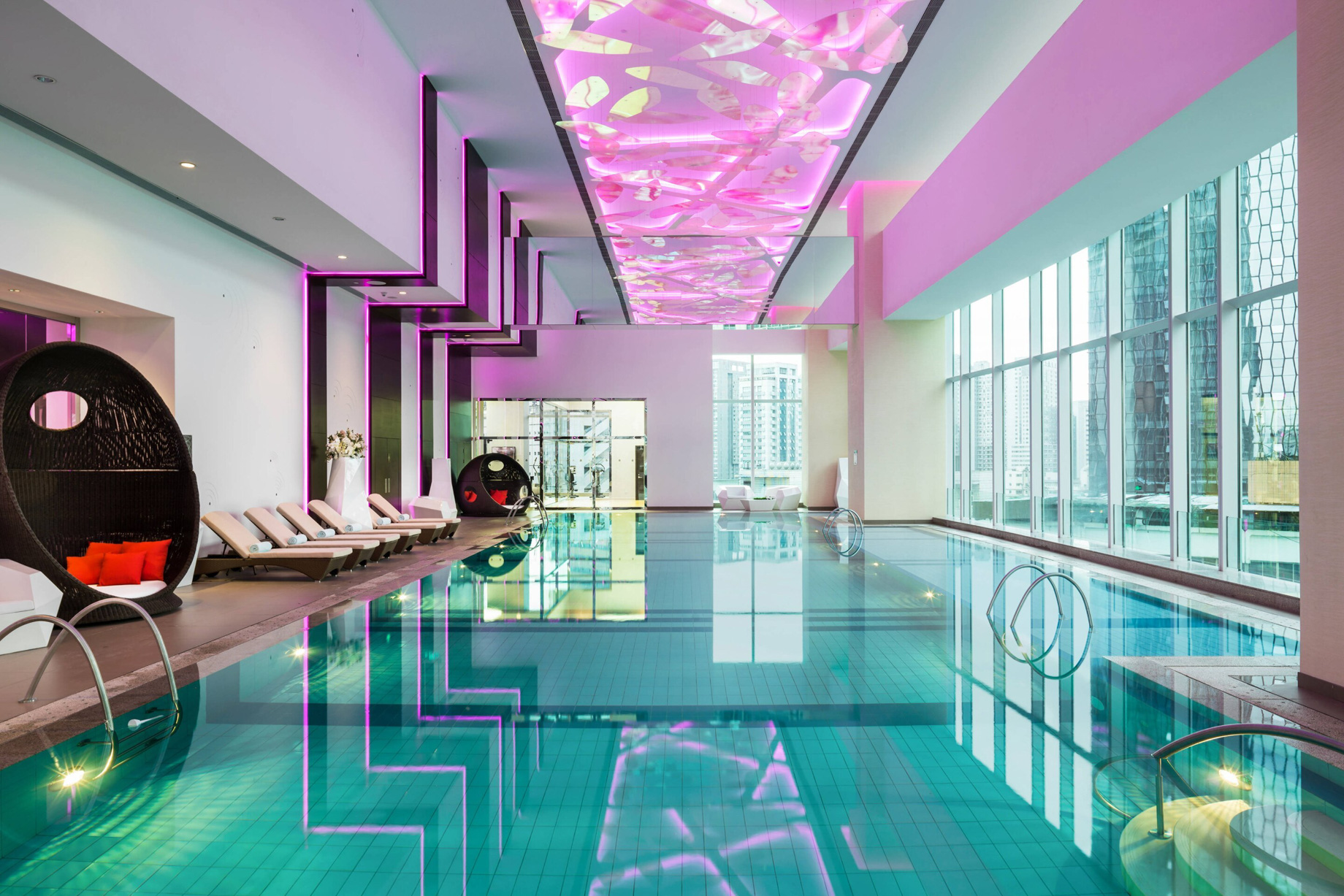 The St. Regis Chengdu Hotel – Chengdu, Sichuan, China – St. Regis Athletic Club Swimming Pool