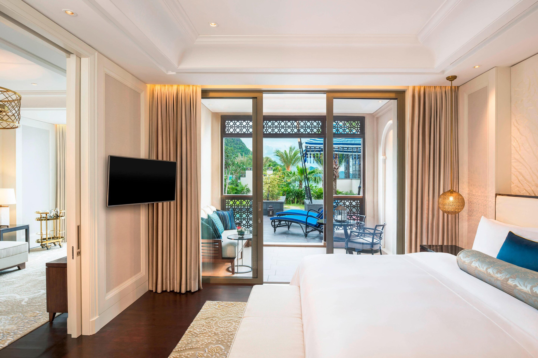 The St. Regis Langkawi Resort – Langkawi, Malaysia – St. Regis Pool Suite King Bedroom