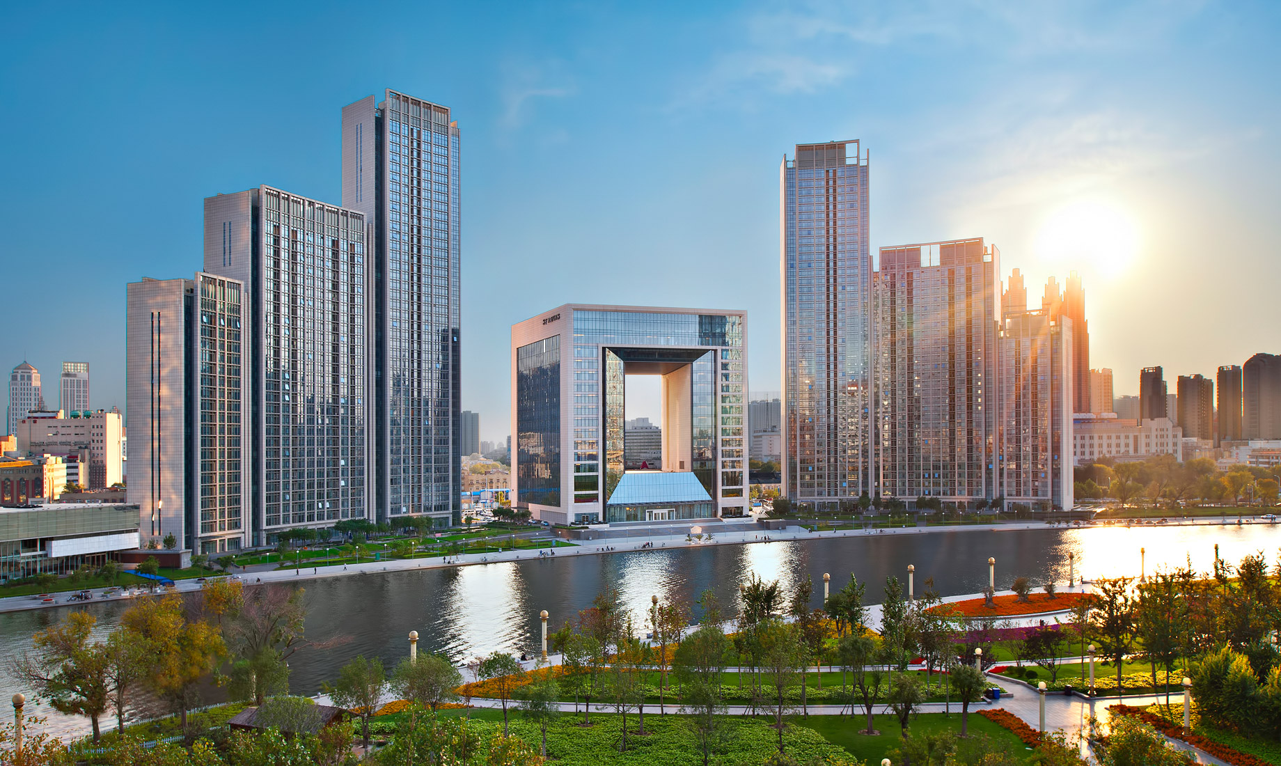 The St. Regis Tianjin Hotel – Tianjin, China – Sunset