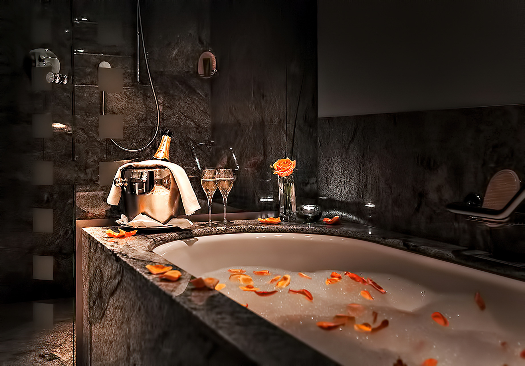 Tschuggen Grand Hotel – Arosa, Switzerland – Private Bath