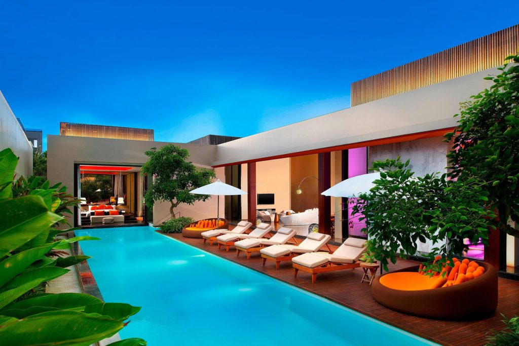 W Bali Seminyak Resort - Seminyak, Indonesia - Extreme WOW 3 Bedroom Pool Villa Deck