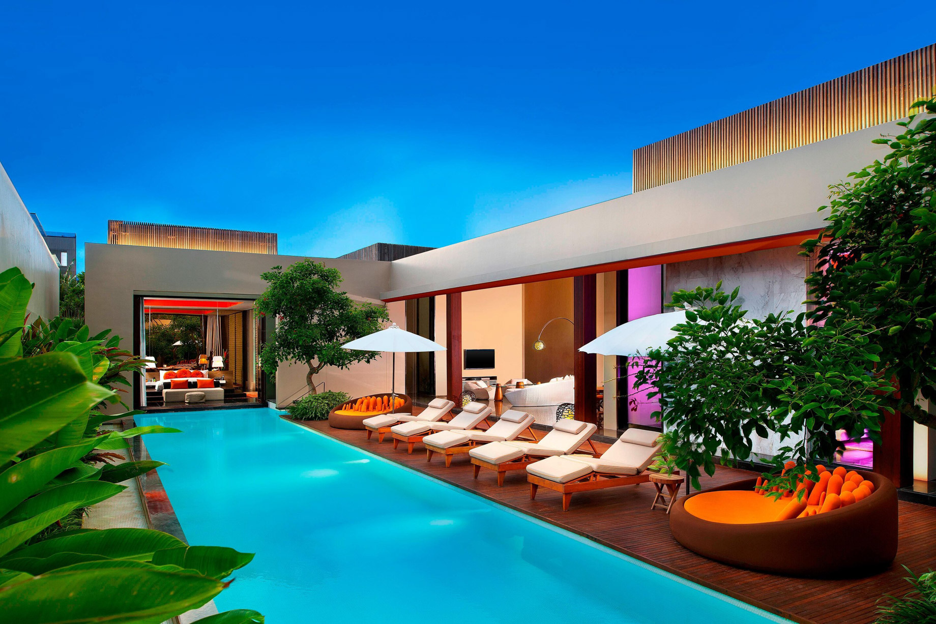 W Bali Seminyak Resort – Seminyak, Indonesia – Extreme WOW 3 Bedroom Pool Villa Deck