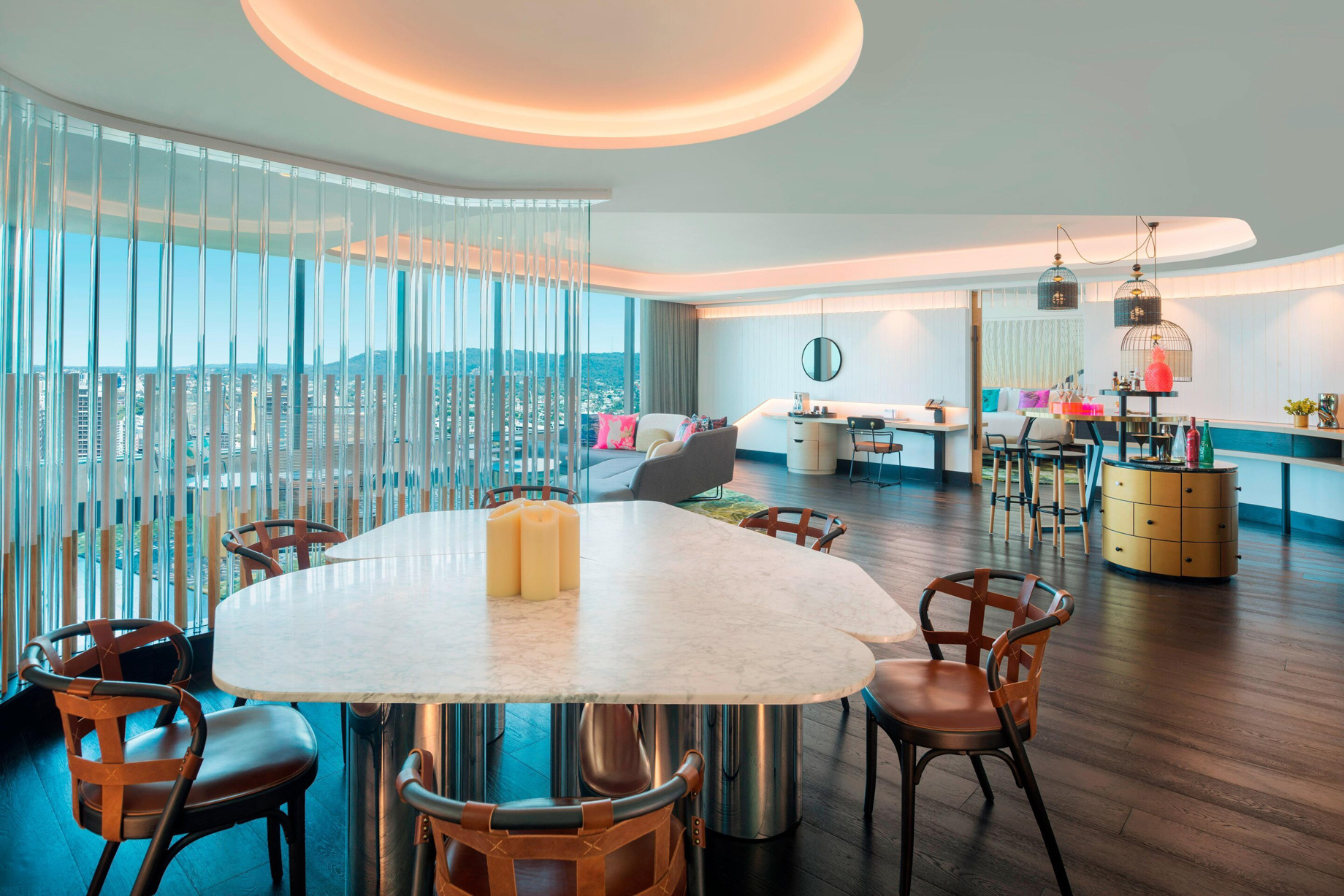 W Brisbane Hotel - Brisbane, Australia - WOW Suite Lounge