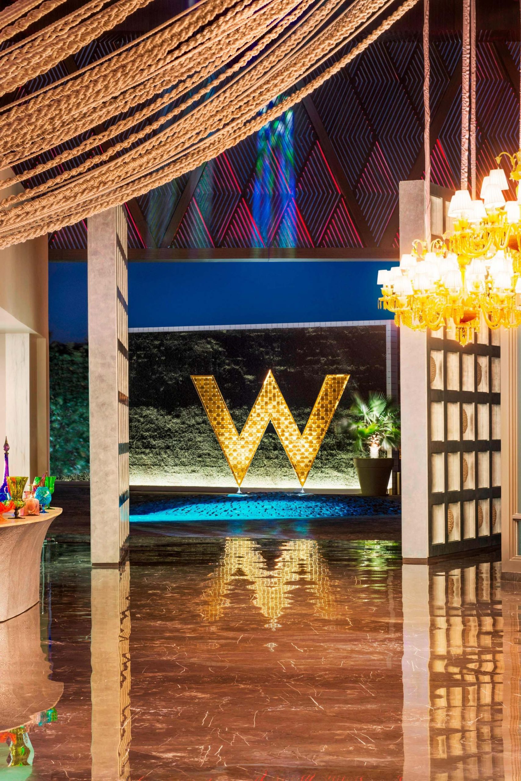 W Goa Vagator Beach Resort – Goa, India – W Hotel Lobby Entrance