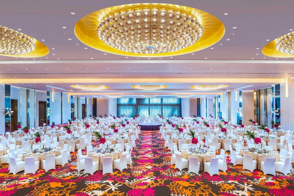 W Shanghai The Bund Hotel - Shanghai, China - Great Room Wedding Banquet