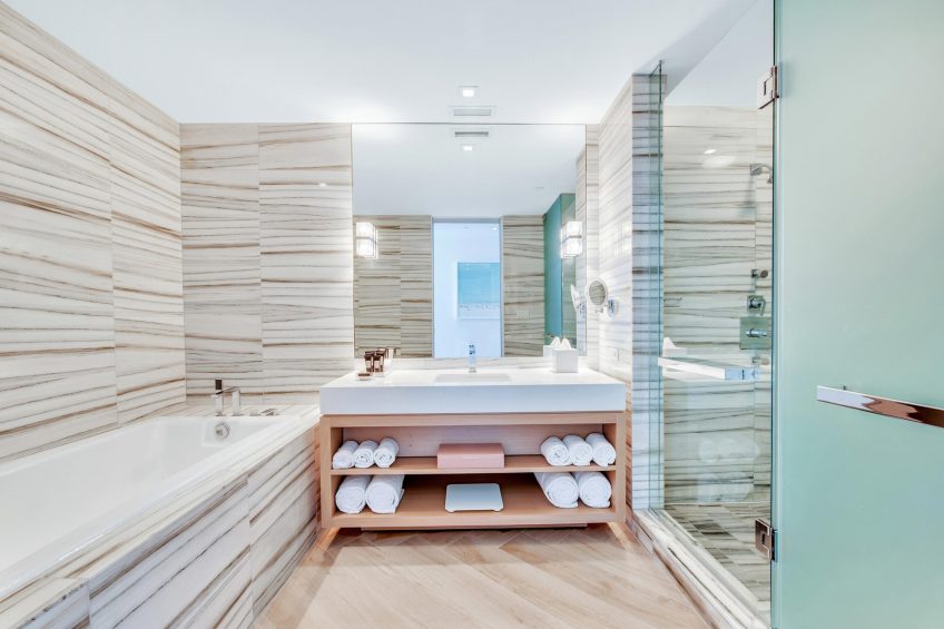 W South Beach Hotel - Miami Beach, FL, USA - Marvelous Suite Bathroom Vanity