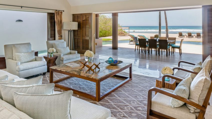 Four Seasons Resort Punta Mita - Nayarit, Mexico - Coral Beach House Living Room