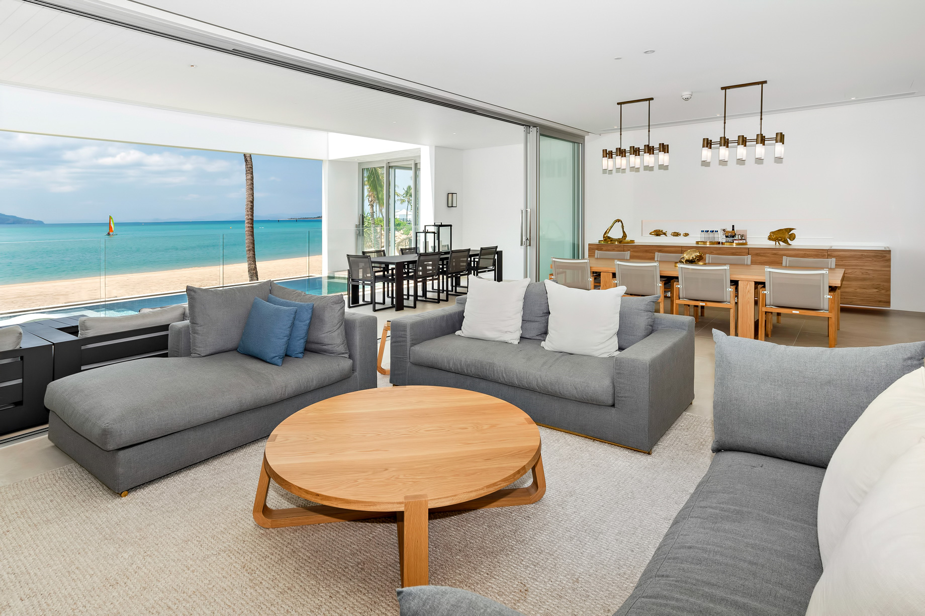 InterContinental Hayman Island Resort – Whitsunday Islands, Australia – Hayman Beach House Living Room