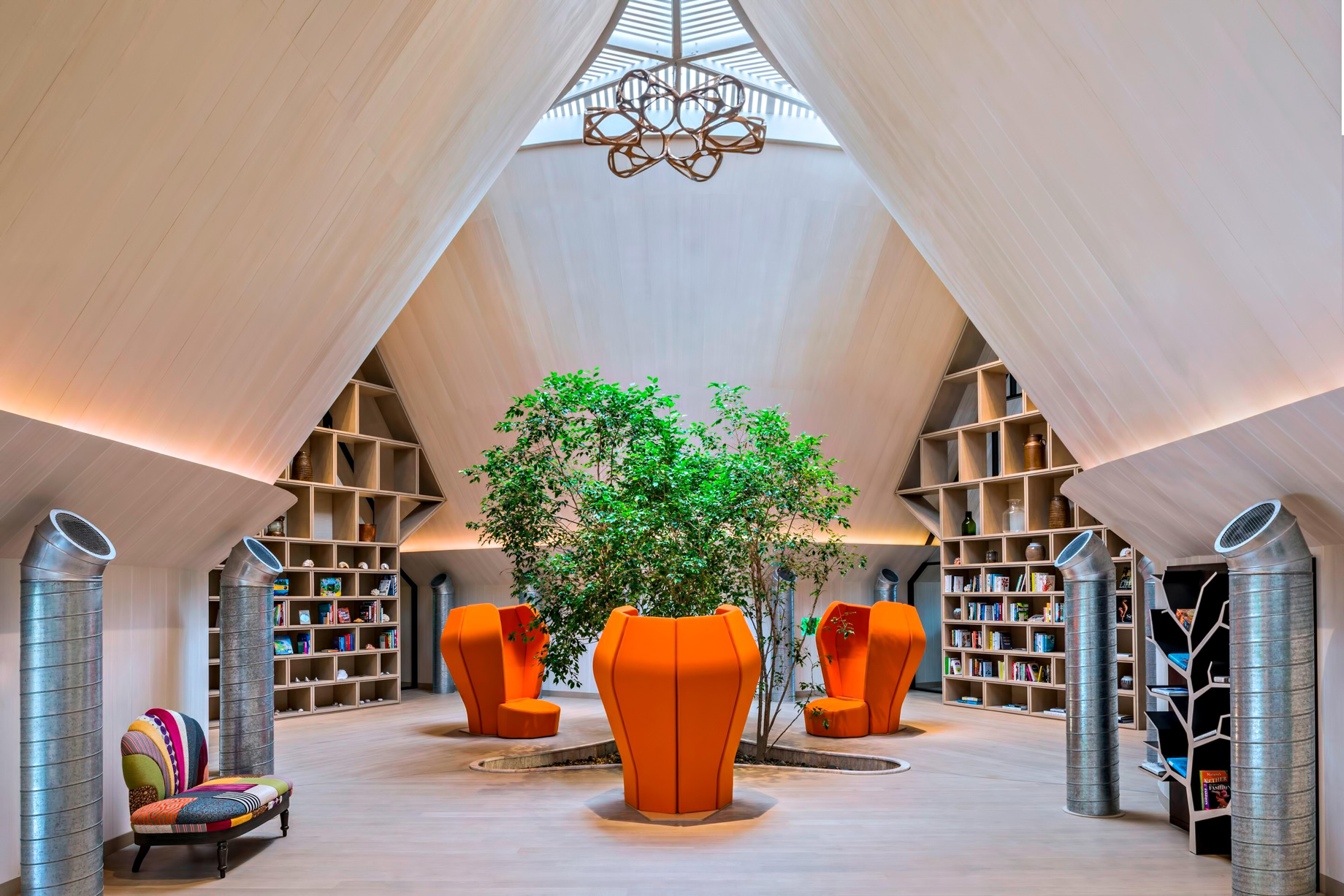 The St. Regis Maldives Vommuli Resort – Dhaalu Atoll, Maldives – Vommuli House interior