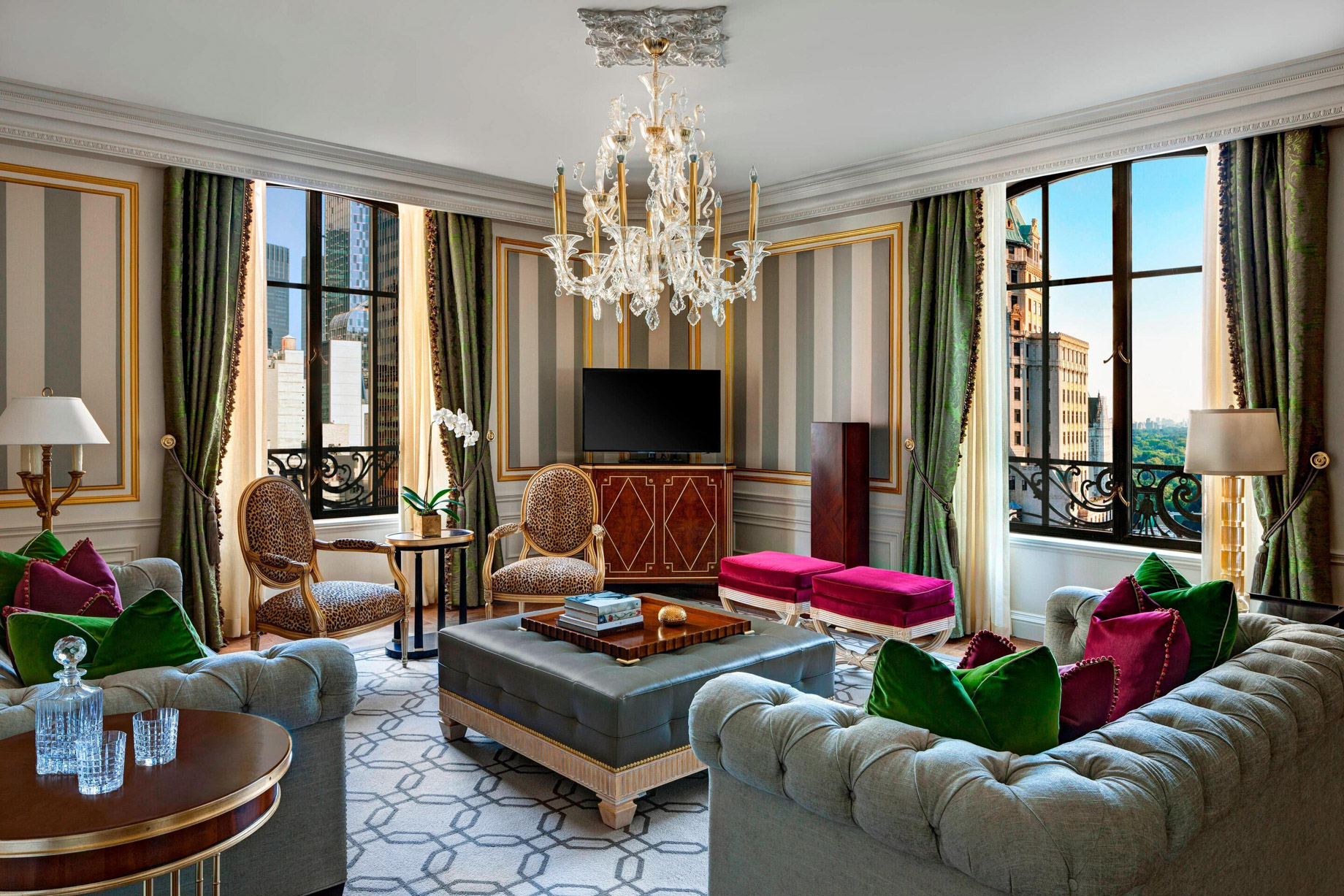 The St. Regis New York Hotel – New York, NY, USA – Royal Suite Living Area